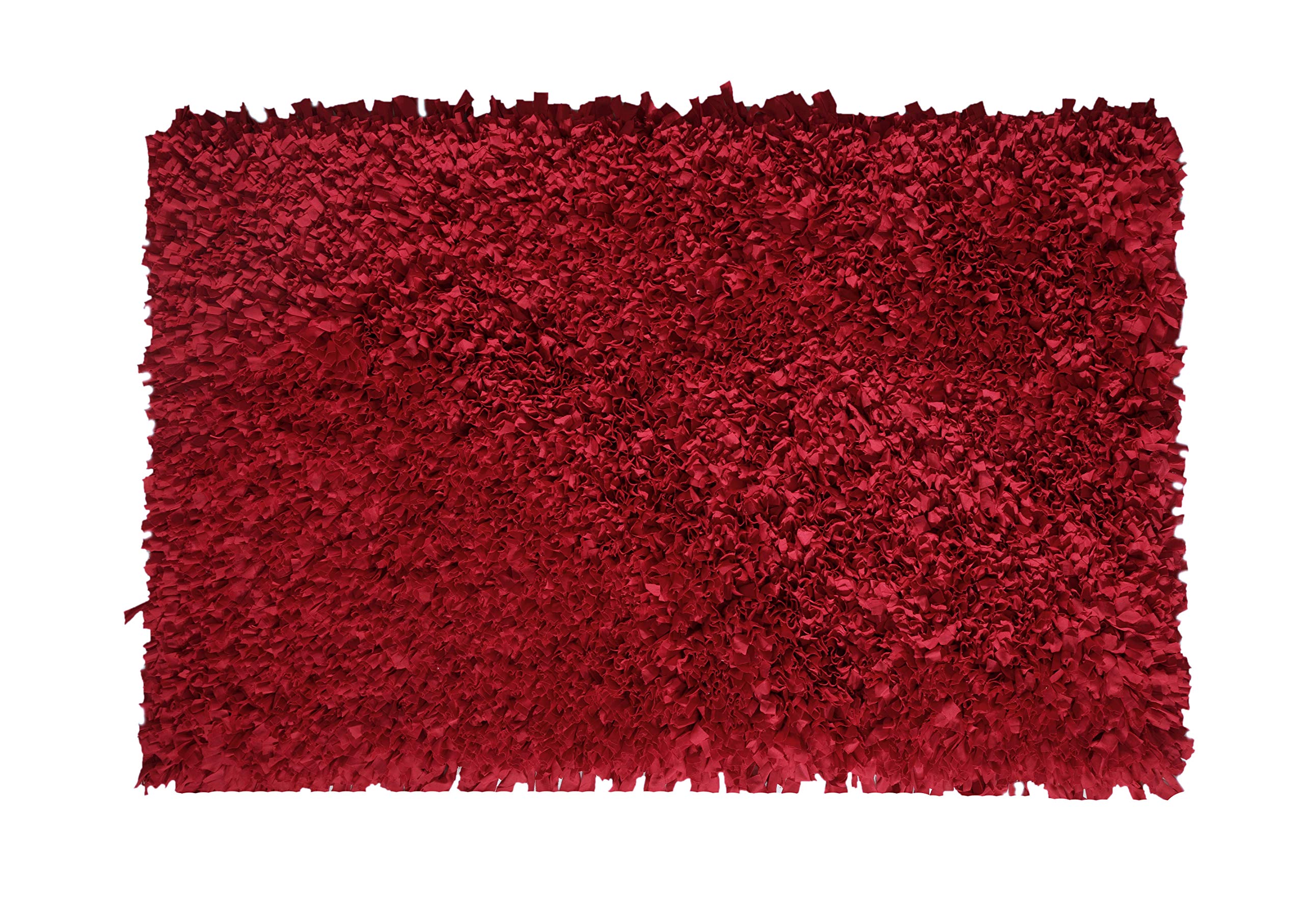 Premium Soft Shaggy Area Rug for Living Room - Machine Washable Non-Slip Indoor Carpet - Foldable Easy Clean Home Decor - 3'5