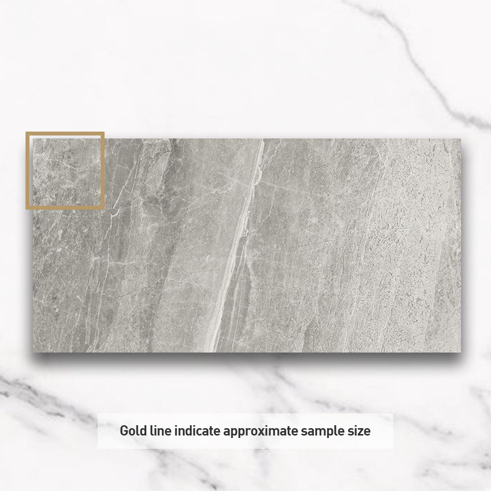 Premium Caspian Oyster 600x1200mm Matte Porcelain Tile - Waterproof & Durable Flooring for Bathroom, Kitchen, and Living Room