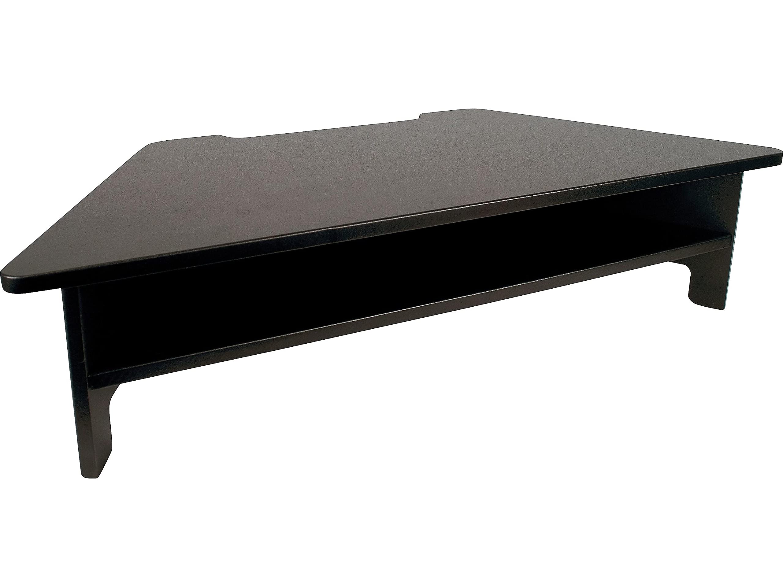 JVC VCTDC050 Victor Adjustable Monitor Stand - Ergonomic Computer Riser with Height Adjustment for Home & Office Workspace - Perfect for Dual Monitors, Laptops, and Improved Posture