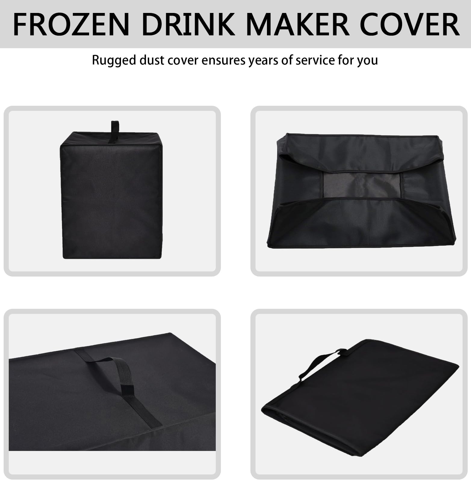 Heavy Duty Waterproof Slushie Machine Cover for Ninja FS301 - Compatible with Ninja SLUSHi Professional Frozen Drink Maker FS301C - Protective Lid for Slushie Maker - Perfect for Home Bars, Parties & Outdoor Events