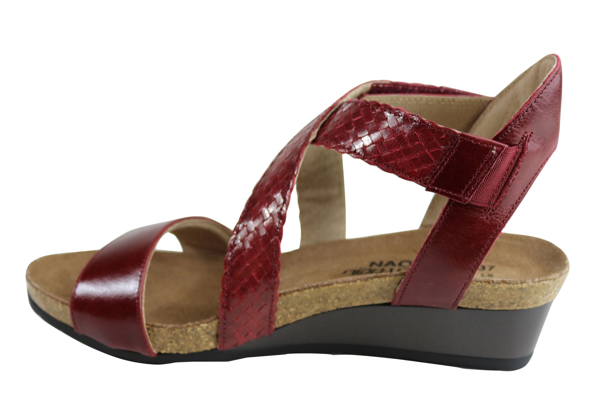 Naot Cupid Women's Leather Comfort Cushioned Supportive Wedge Sandals - Stylish & Orthopedic Footwear for Walking, Travel & Summer Outfits