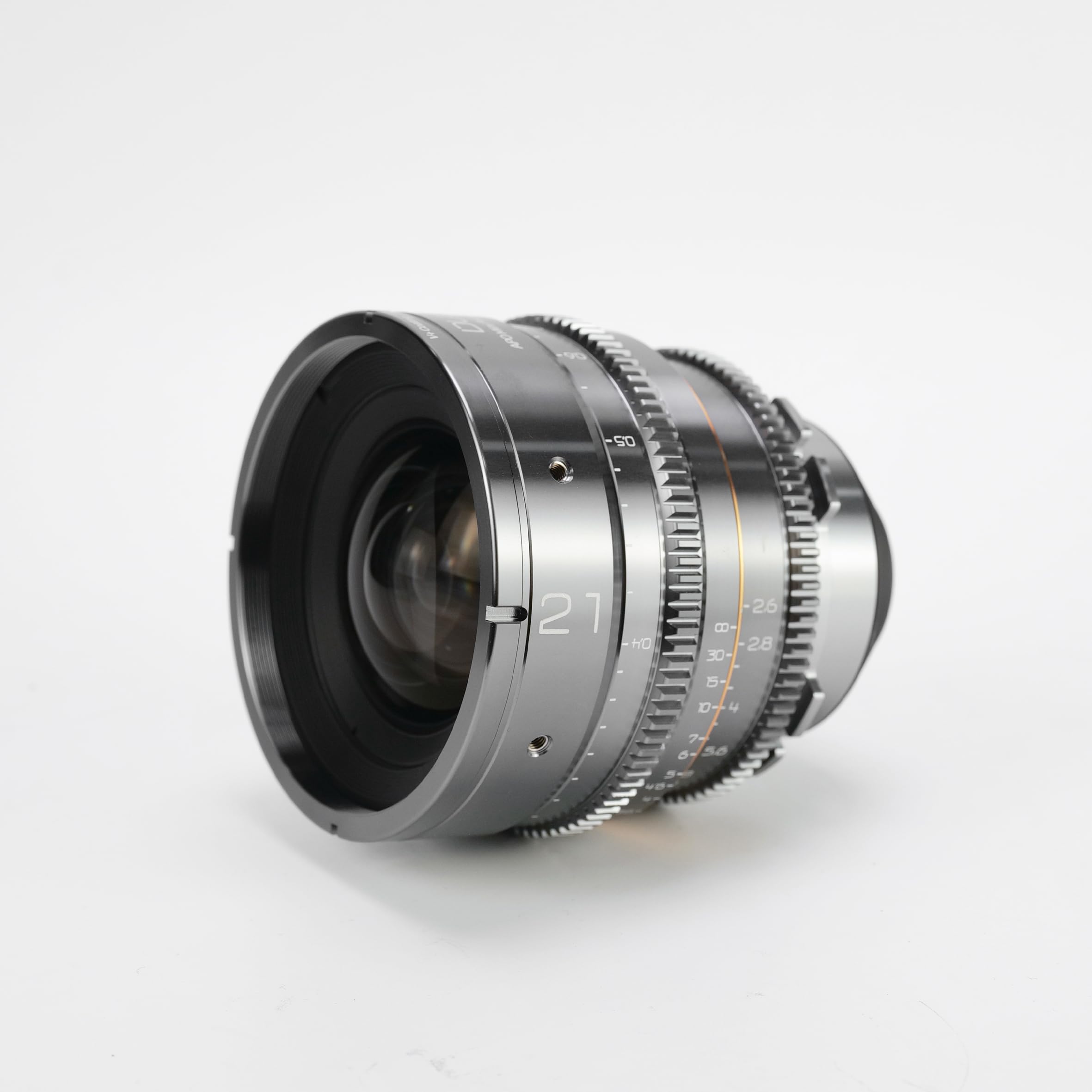 DULENS APO Mini Prime 21mm f/2.8 Manual Focus Lens for Sony E Mount - Compact & Lightweight Gray Cinema Lens for Travel, Vlogging & Street Photography