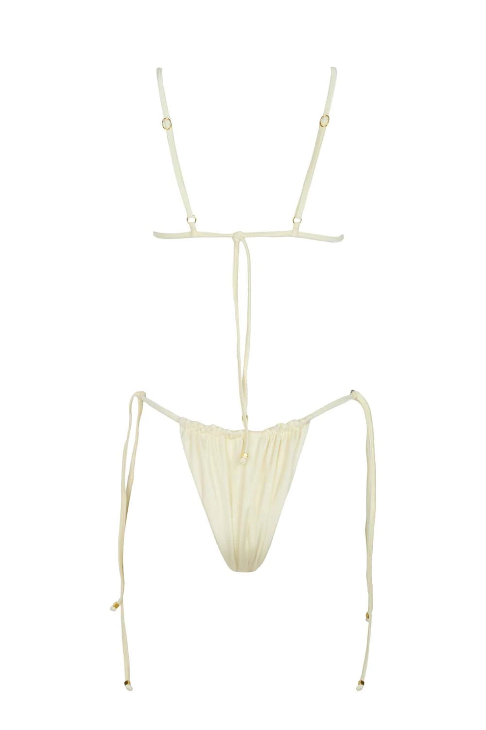 Kaia High Waisted Bikini Bottom - Sexy Swimwear for Women, Comfortable & Supportive - Perfect for Beach, Pool, Vacation & Summer Getaways