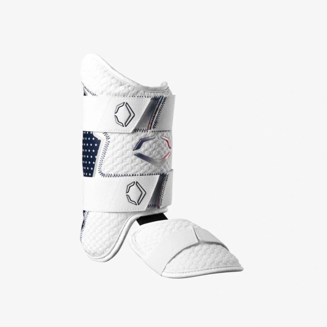 EvoShield PRO SRZ 2.0 Adult Baseball Batter's Leg Guard - Protective Shin & Knee Guard for Baseball, Softball & Training - Perfect for Games & Practice