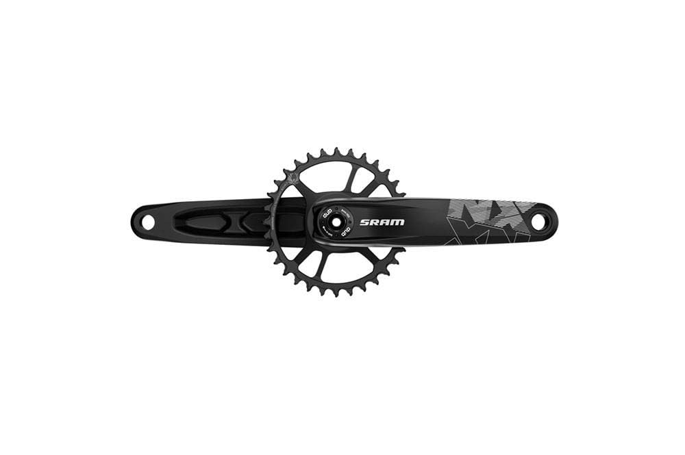 SRAM NX Eagle 32T DUB DM Black 12-Speed Mountain Bike Crankset - Premium MTB Drivetrain Component for Trail & Enduro Riding