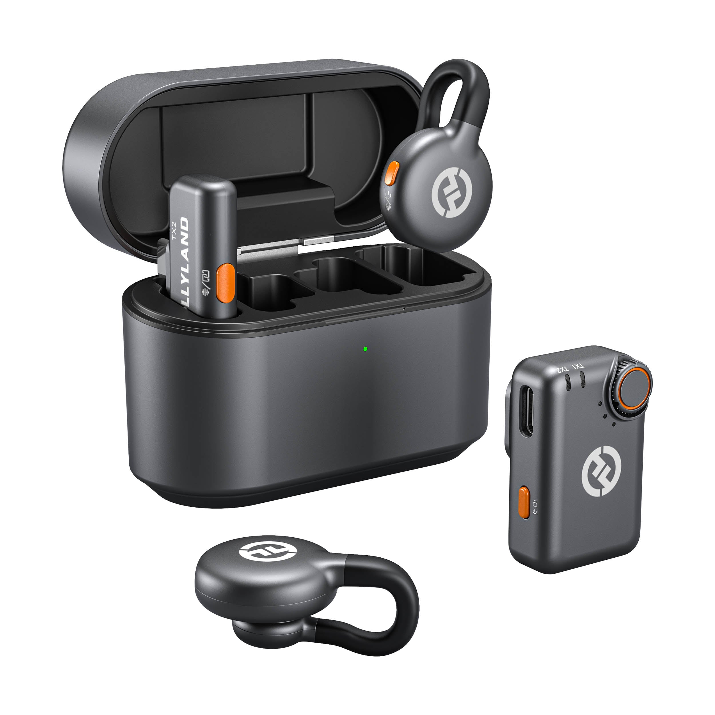 LARK M2S Wireless Lavalier Microphone Mini Combo Kit - Compact Clip-on Mic for iPhone, Android, DSLR - Perfect for YouTube, Vlogging, Interviews & Live Streaming