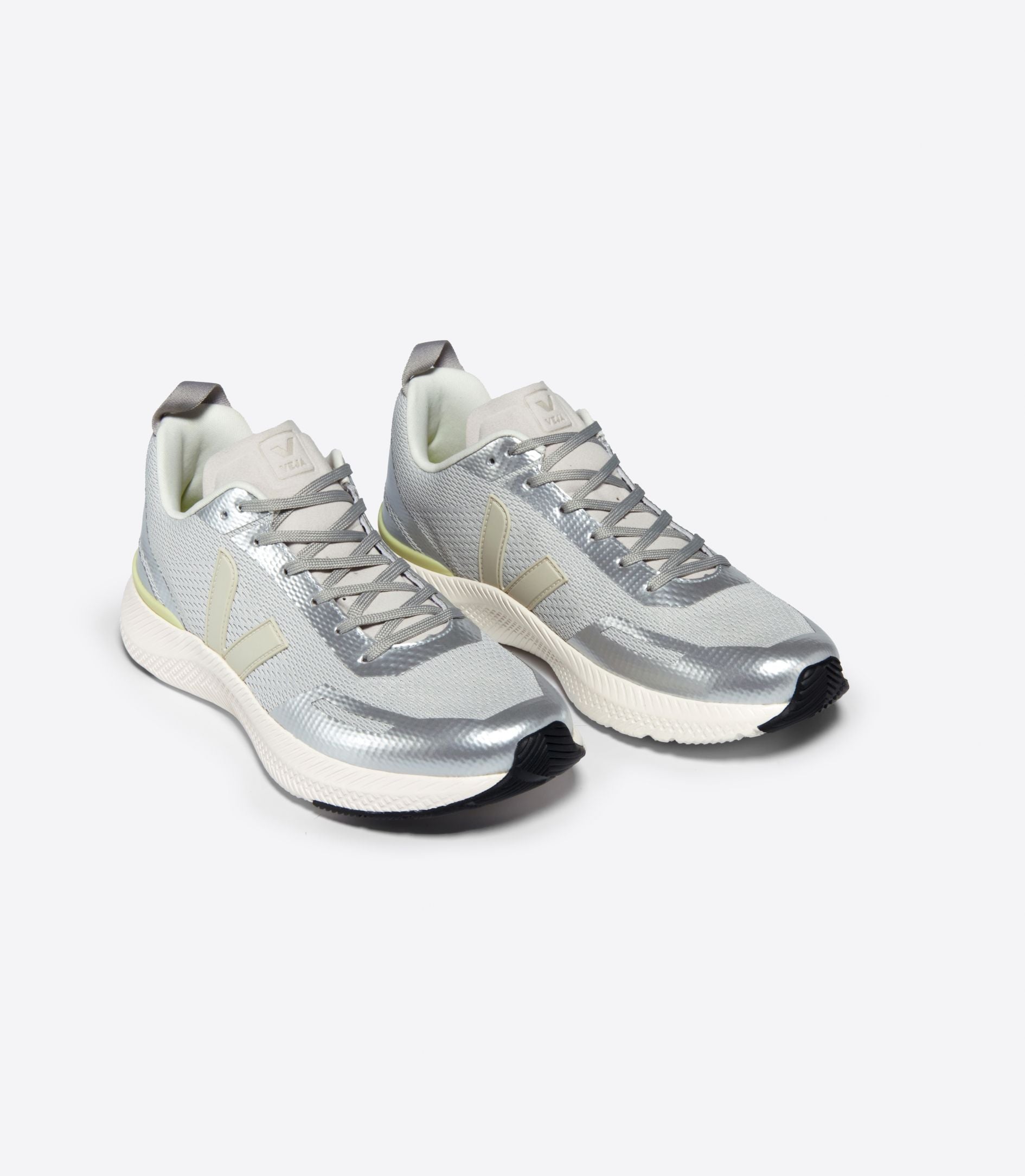 Veja Impala Mesh Grey Pierre Silver Sneakers - Eco-Friendly Vegan Shoes for Women & Men | Perfect for Casual Wear, Running & Sustainable Fashion