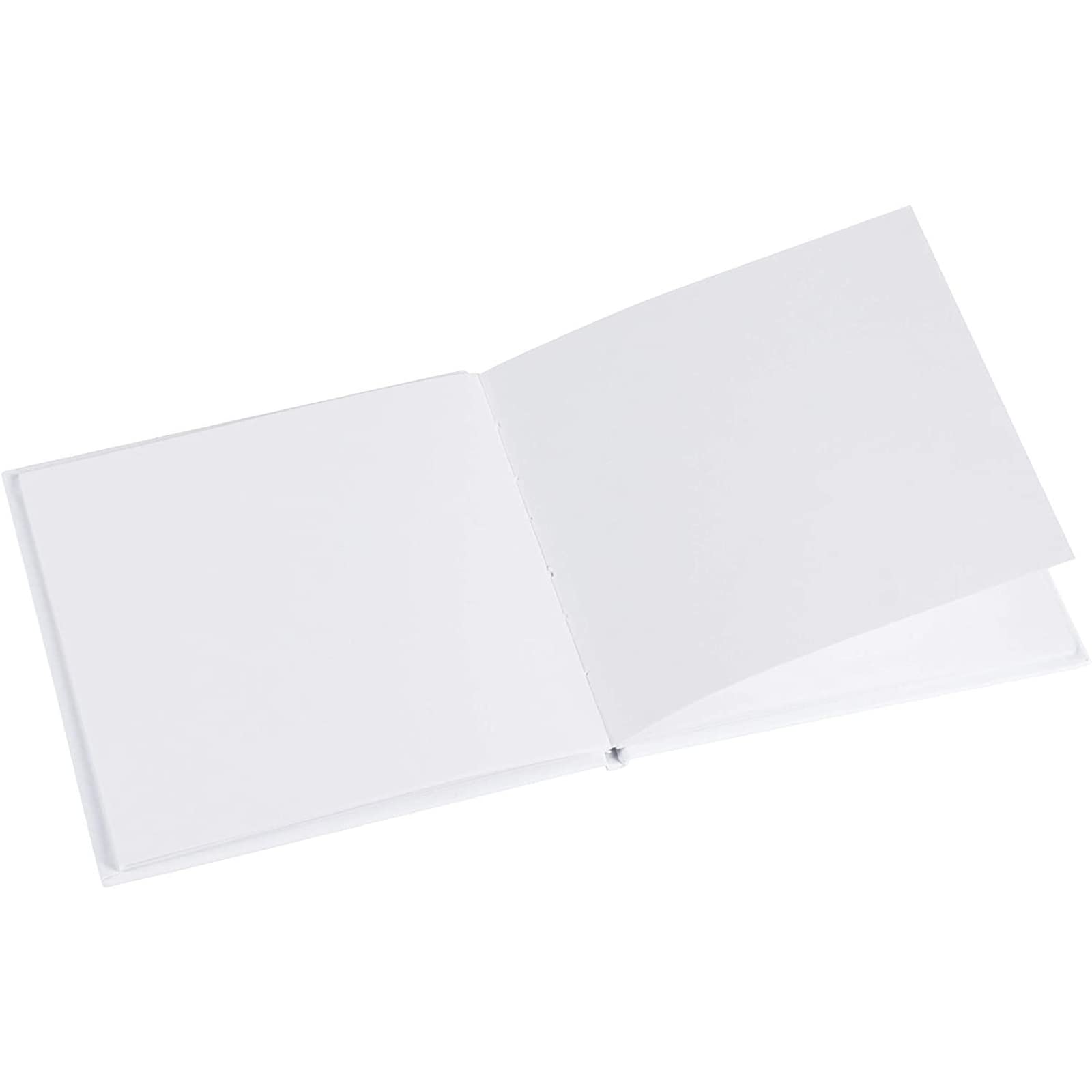 6 Pack 5x5 Inch White Blank Hardcover Notebooks for Kids - Unlined Writing Journal, Sketchbook & Scrapbook - 36 Pages Each - Perfect for Creative Writing, Drawing & Memory Keeping in School or Home