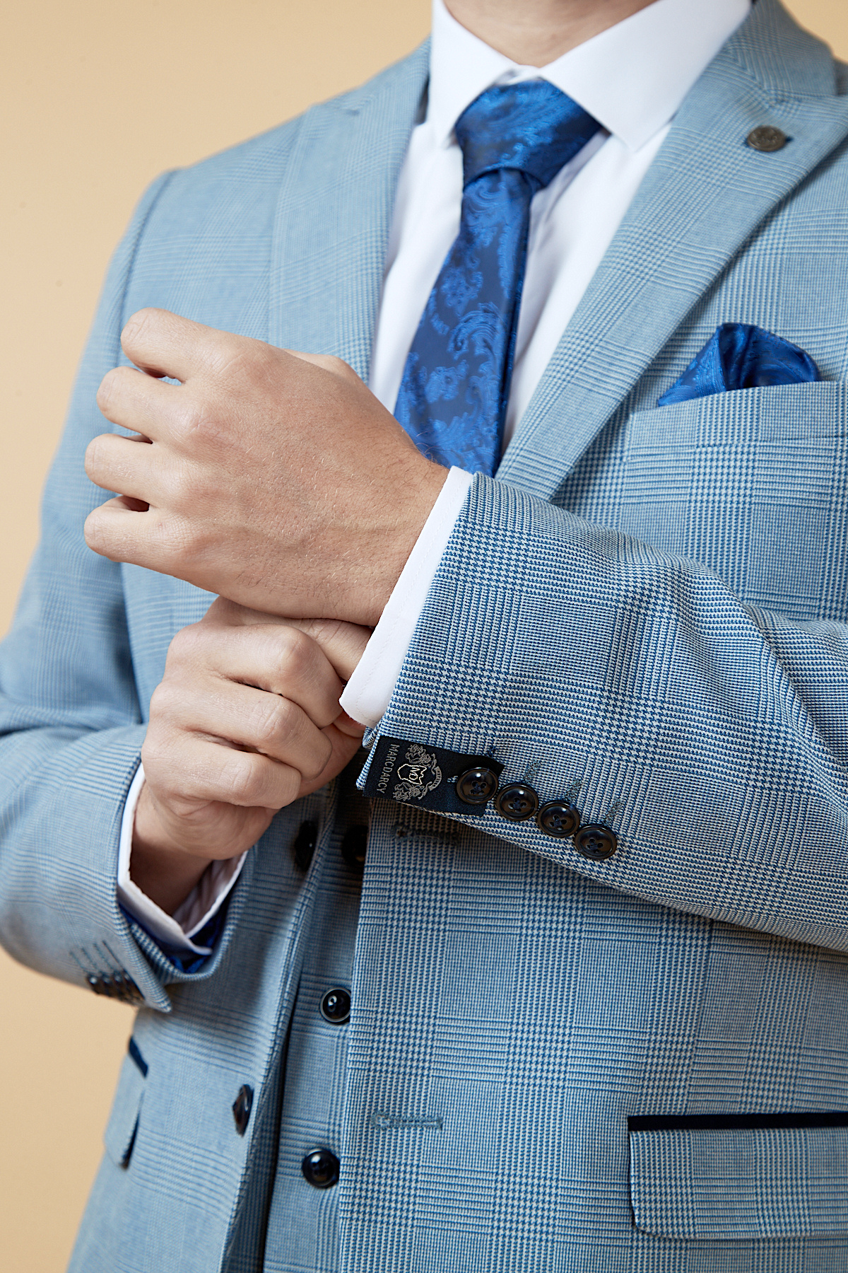 James Garner Everton Midfielder Sky Blue Three-Piece Suit - Perfect for Weddings, Parties, and Formal Events