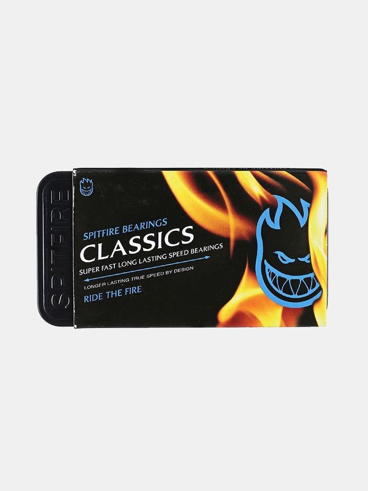Spitfire Classic Skateboard Bearings - High Performance Precision Bearings for Smooth Riding - Perfect for Street Skating, Park Riding & Cruising