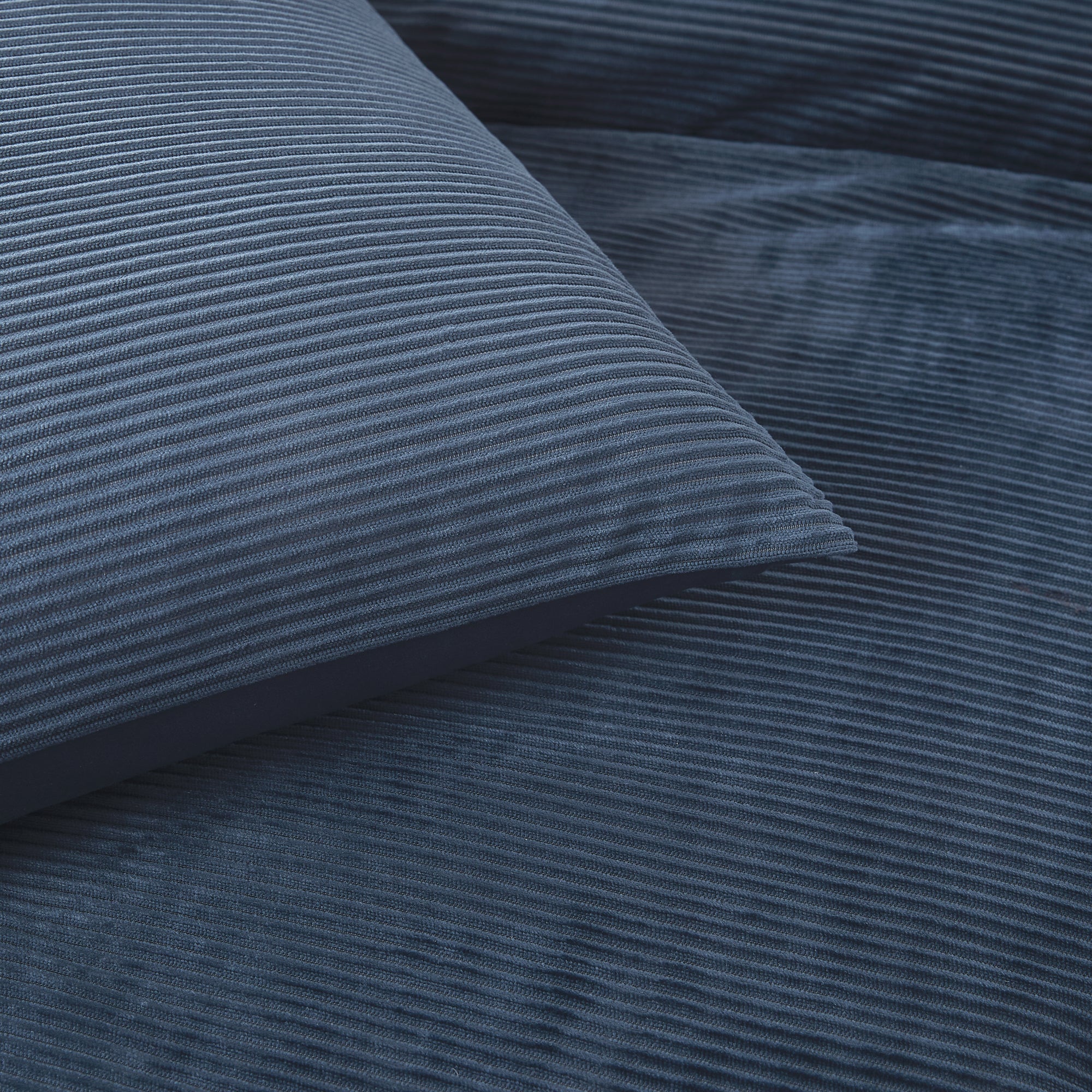Arden Ribbed Corduroy Comforter Set - Soft & Durable Bedding Collection for Cozy Bedroom Decor | Perfect for Winter Nights & Home Styling