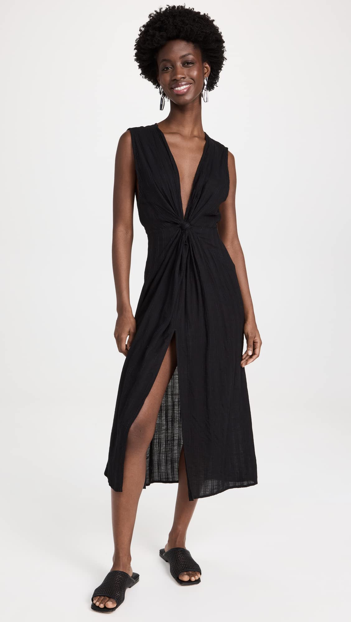 LSpace Women's Down The Line Cover Up - Stylish Beach Cover Up for Women, Lightweight Swimwear Wrap, Perfect for Poolside, Vacation & Summer Outfits