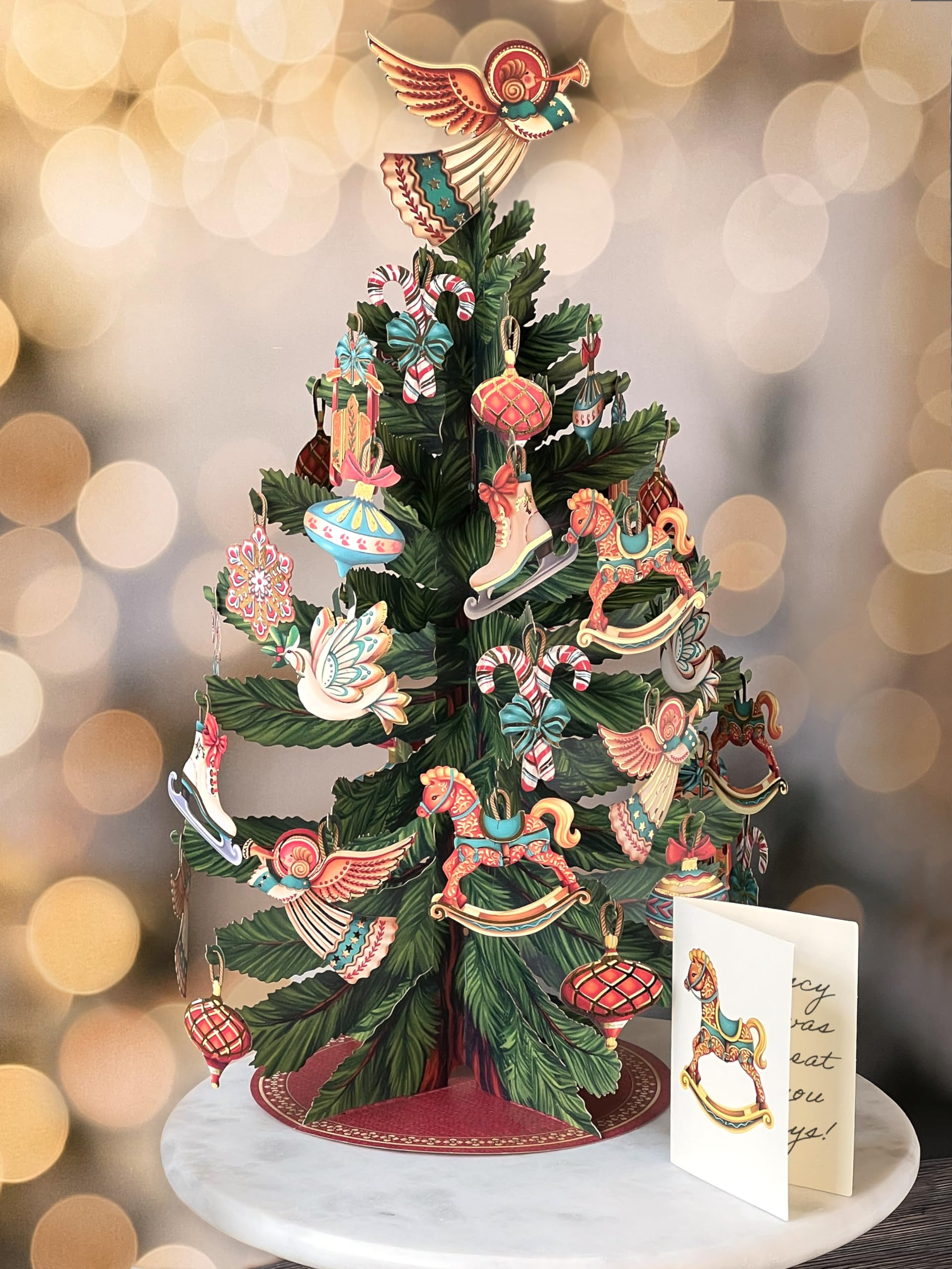 3D Popup Greeting Cards - Birthday & Christmas Gift Cards with Envelopes for Special Occasions