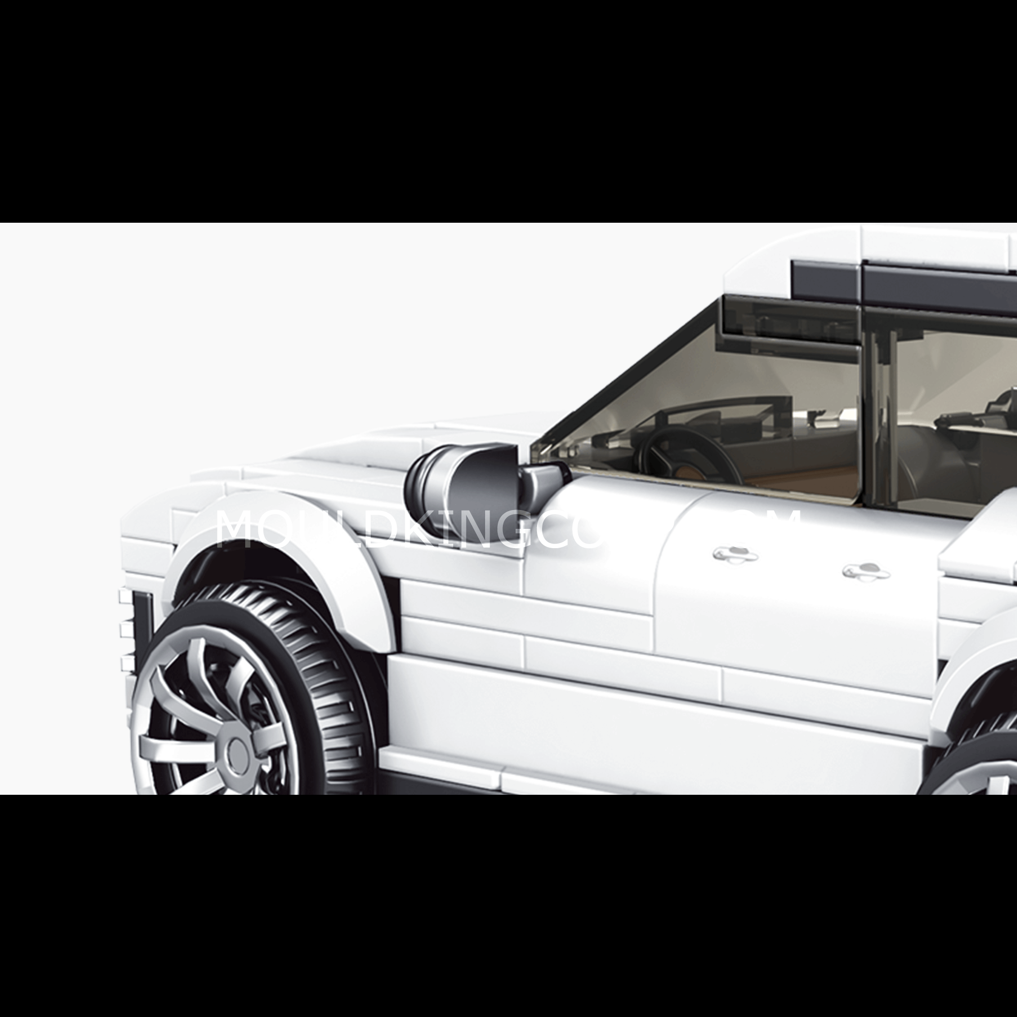 Mould King 27025 Cayenne Car Model Building Set - 415 PCS Sports Car Building Blocks for Adults & Teens - Perfect for DIY Projects, Gifts, and Home Decoration