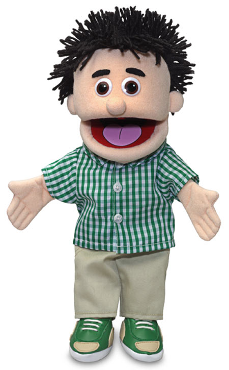 Reuben Small 36 cm Hand Puppet - Soft Plush Puppet for Kids, Storytelling & Interactive Play (Code 91) | Perfect for Classroom Activities, Puppet Shows & Family Fun