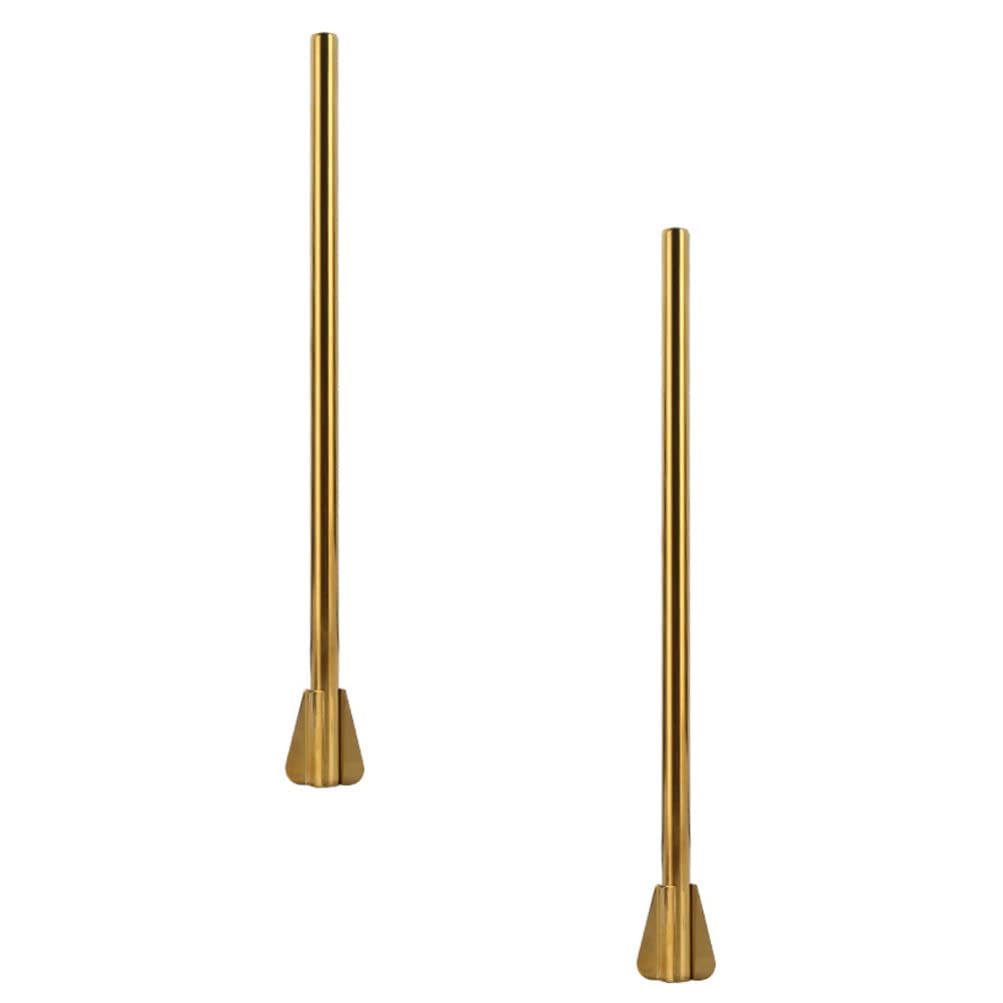 HEMOTON 2-Pack Stainless Steel Bubble Tea Straws - Reusable Straight Drinking Straws with Scoop for Smoothies, Iced Coffee & Travel | Eco-Friendly Metal Straws for Home, Office & Outdoor Use