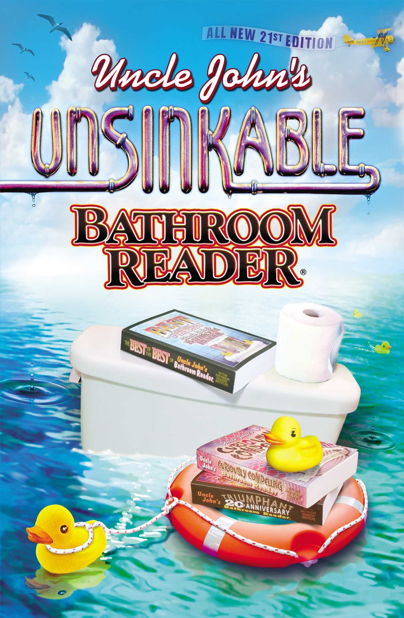 Uncle John's Unsinkable Bathroom Reader Annual - Fun & Educational Book Series for Toilet Reading, Travel & Relaxation
