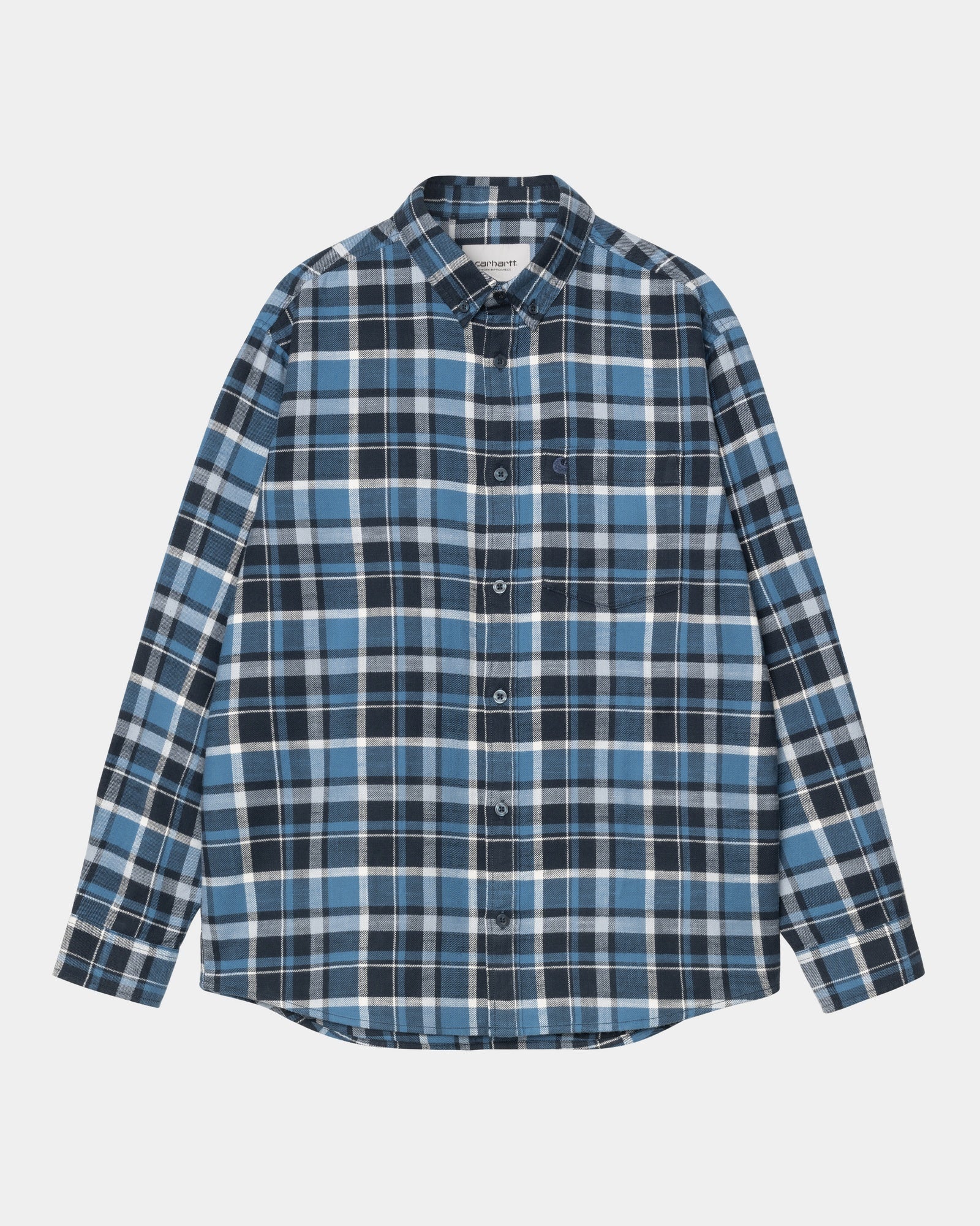 Fendrick Men's Casual Checkered Shirt - Stylish Plaid Button-Up for Everyday Wear | Mizar | Perfect for Office, Outdoors & Casual Outfits