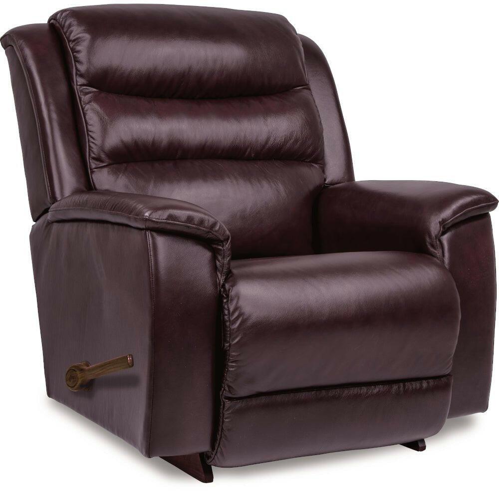 La-Z-Boy Redwood Recliner 776 10X LB1648-09 - Premium Leather Reclining Chair with Lumbar Support for Living Room, Home Theater & Office Comfort