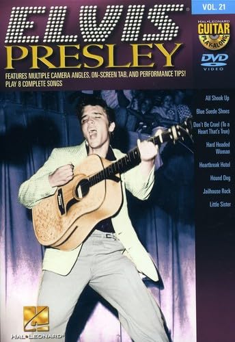Elvis Presley Guitar Play Along Book - Volume 21 | Learn to Play Elvis Songs | Perfect for Beginners & Intermediate Guitarists | Practice at Home or Perform on Stage