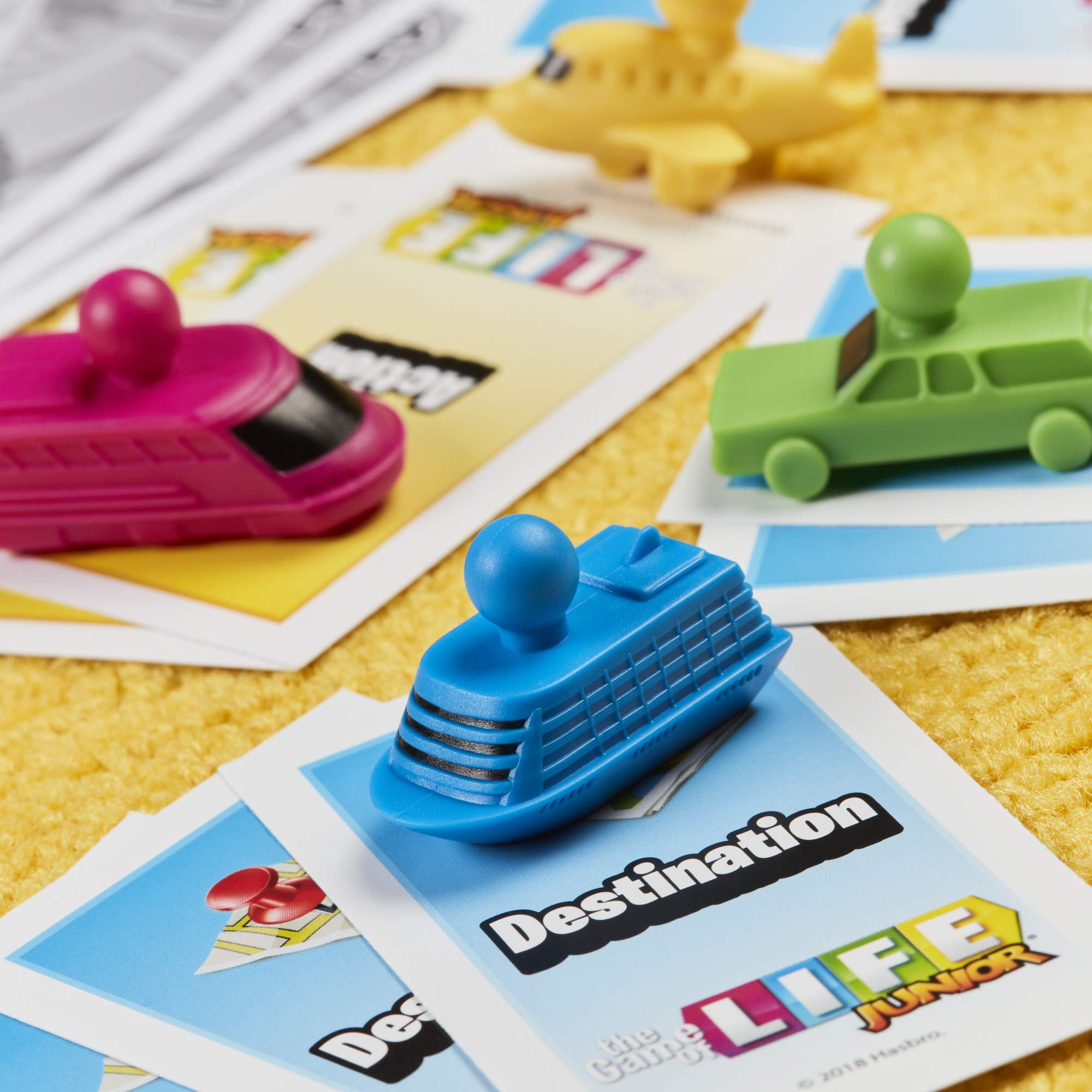 Hasbro Gaming The Game of Life Junior Board Game for Kids Ages 5+ | Fun Family Board Game for 2-4 Players | Perfect for Birthday Gifts & Family Game Nights