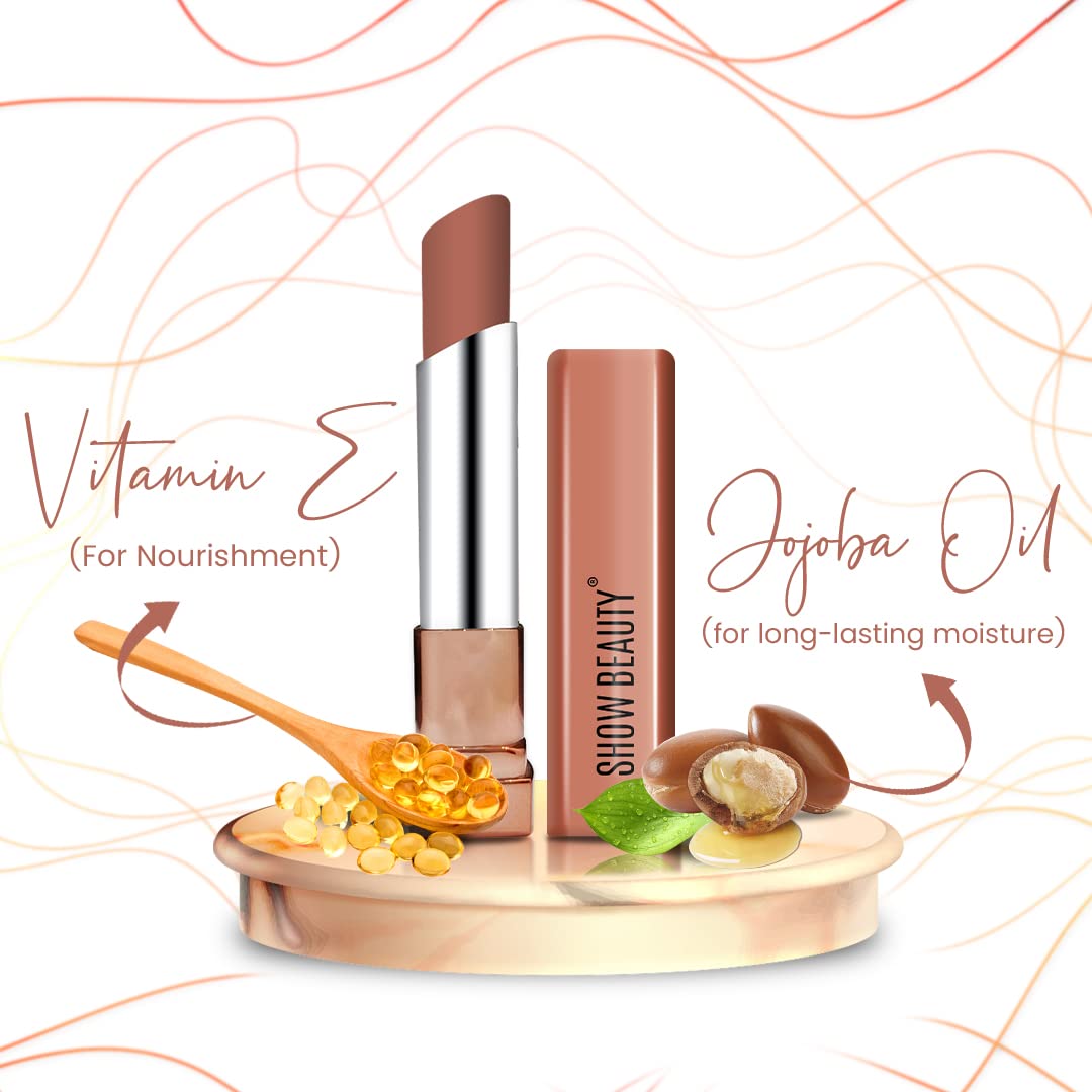 Waterproof Matte Lipstick - Long Lasting & Hydrating for Women - Party & Daily Wear