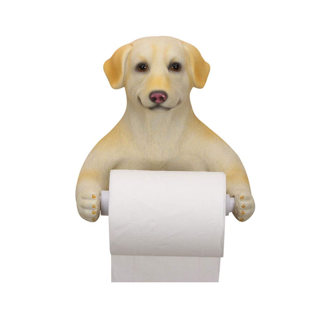 Cute Creative Wall-Mounted Toilet Paper Holder - Waterproof Bathroom Tissue Roll Dispenser with Paper Towel Rack (Color D) - Perfect for Small Bathrooms, RVs & Home Decor