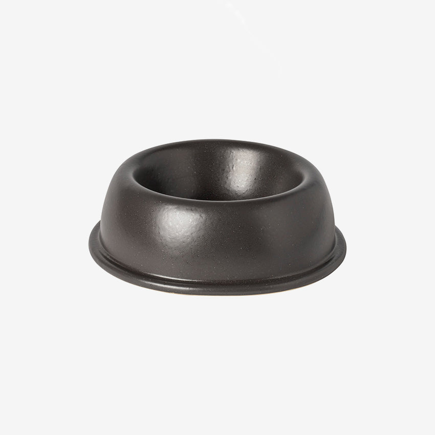 Casafina Pacifica Pet Food Bowl - Stainless Steel Dog & Cat Dish with Non-Slip Base - Perfect for Indoor/Outdoor Feeding, Travel & Training
