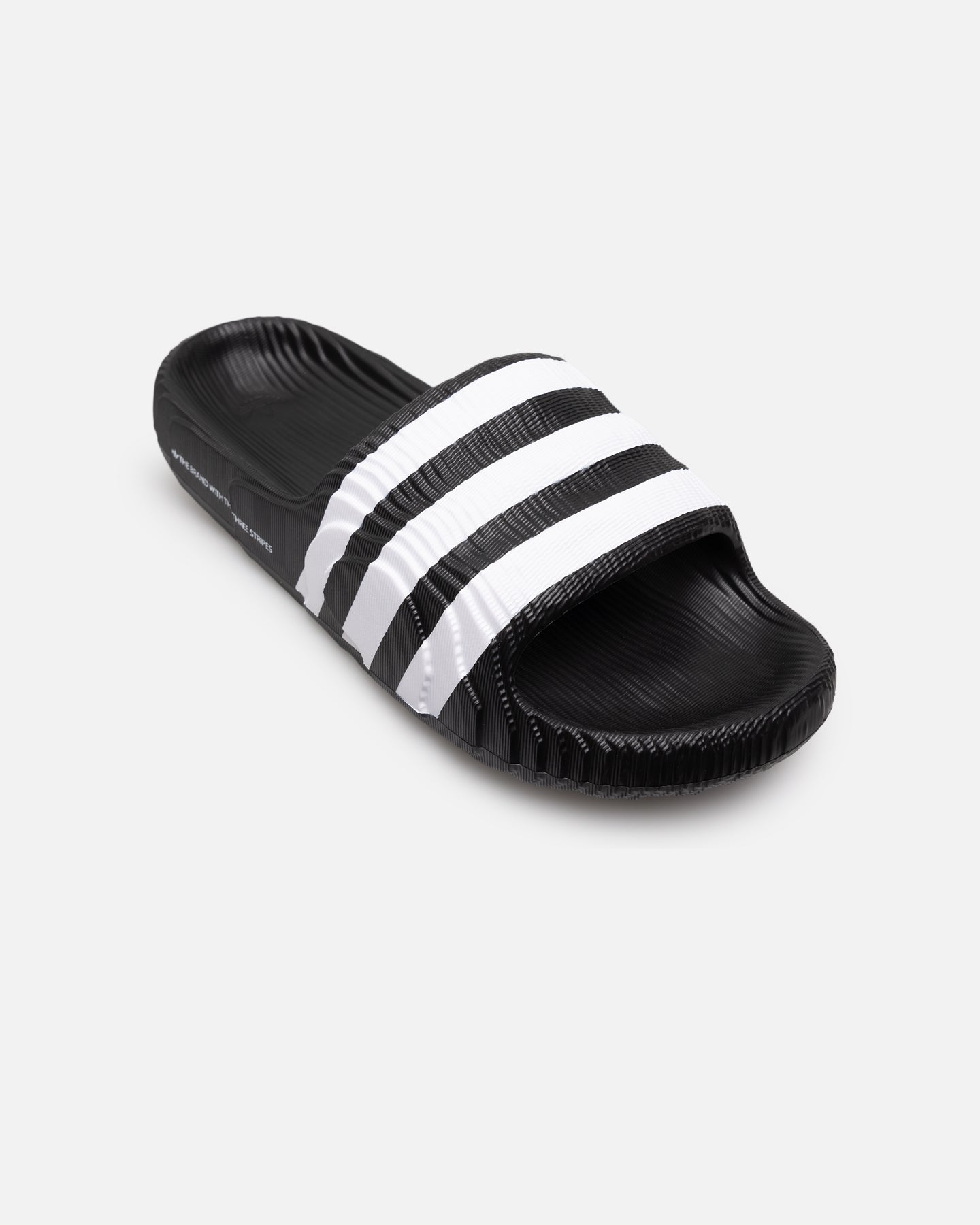 Adidas Adilette 22 Slides - Core Black & White Comfortable Sandals for Men & Women - Perfect for Pool, Beach, Gym & Lounging
