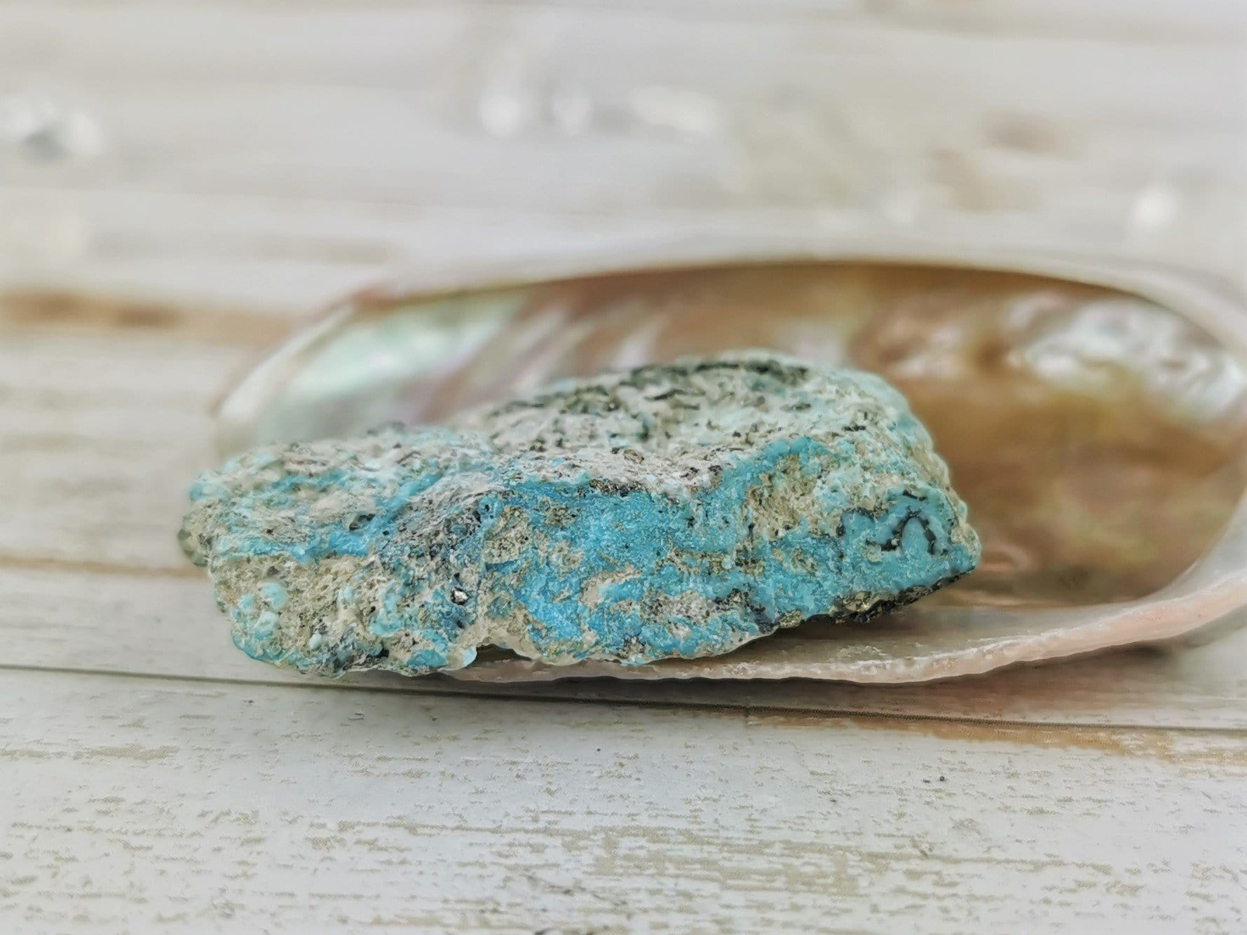 Natural B.C. Turquoise Specimens - Genuine British Columbia Turquoise Stones for Jewelry Making, Mineral Collection & Home Decor