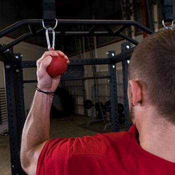 Body Solid Cannonball Grips with Carabiners - Heavy Duty Exercise Grips for Pull Ups, Rowing & Gym Training - Perfect for Home Workouts & CrossFit Training