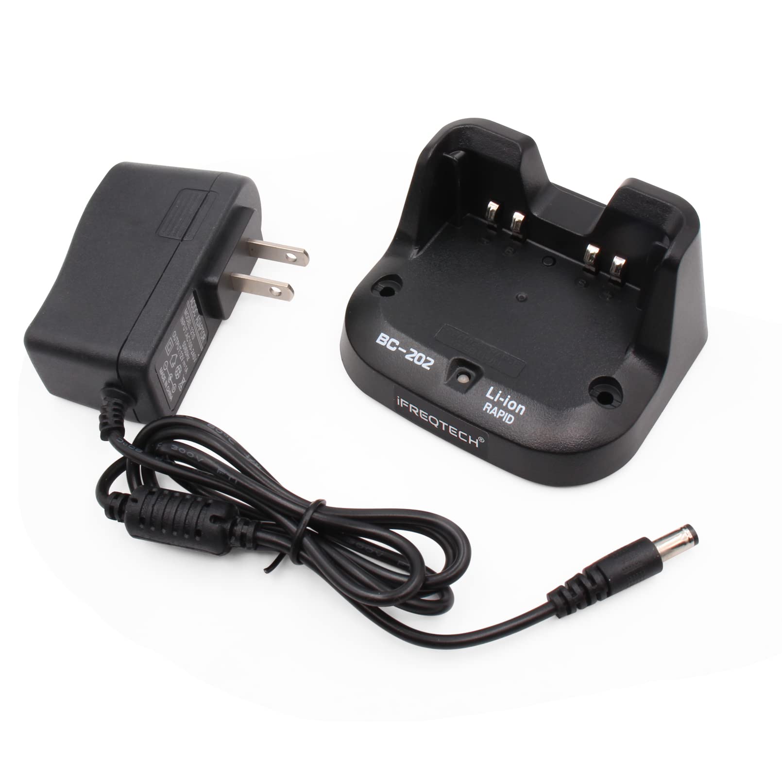 ICOM ID-51A ID-51E ID-52 ID-52A ID-52E ID-31 ID-31A ID-31E IC-705 Rapid Battery Charger with BP-272 BP-271 BP-307 Compatibility - Fast Charging for Ham Radio Enthusiasts & Emergency Communication