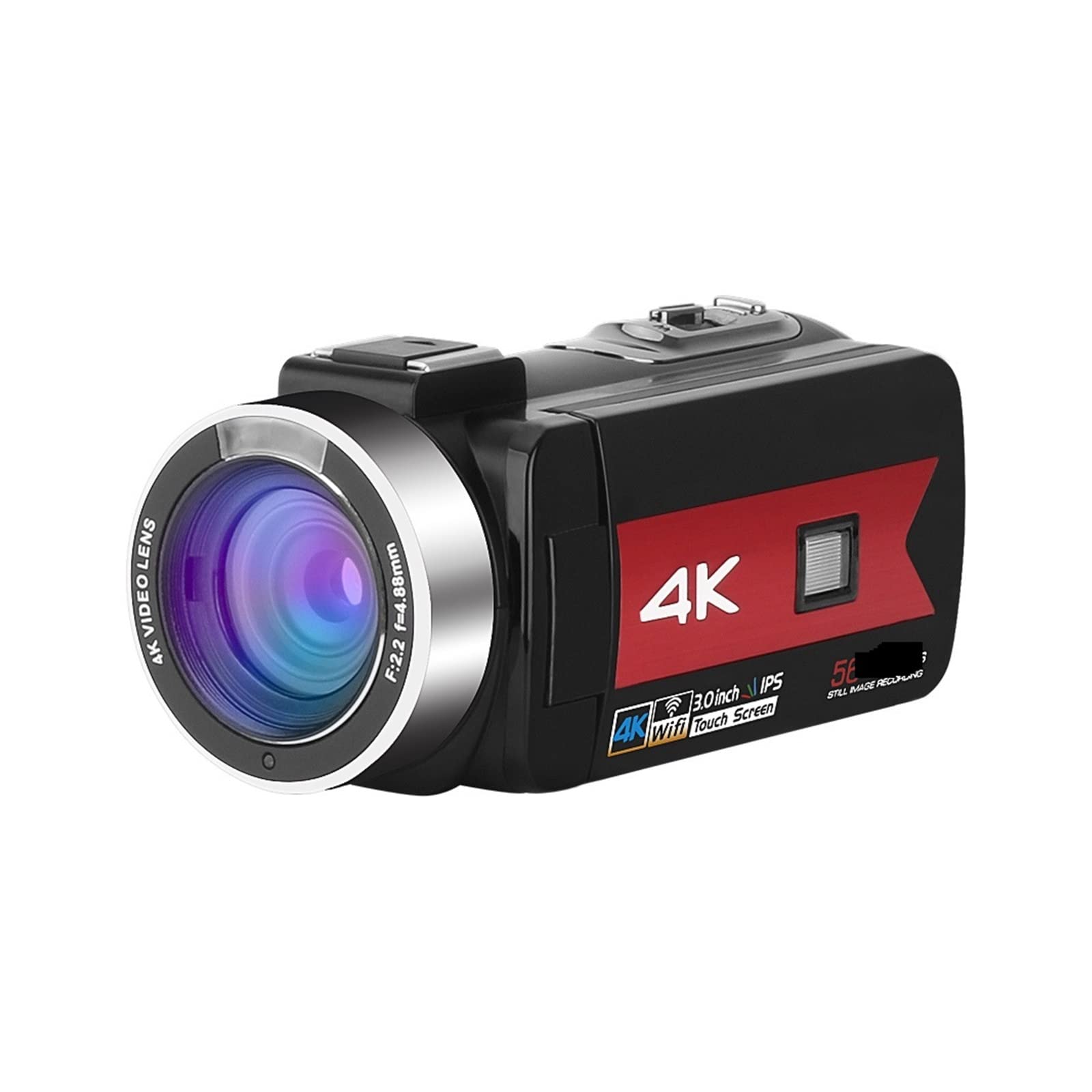 AUBEST 4K 56MP Digital Video Camera Camcorder with Night Vision - Live Streaming Webcam, Vlog & Photography Recorder - Includes 128GB SD Card & Nero Software - Perfect for YouTube, TikTok, Travel Vlogging & Home Security Monitoring