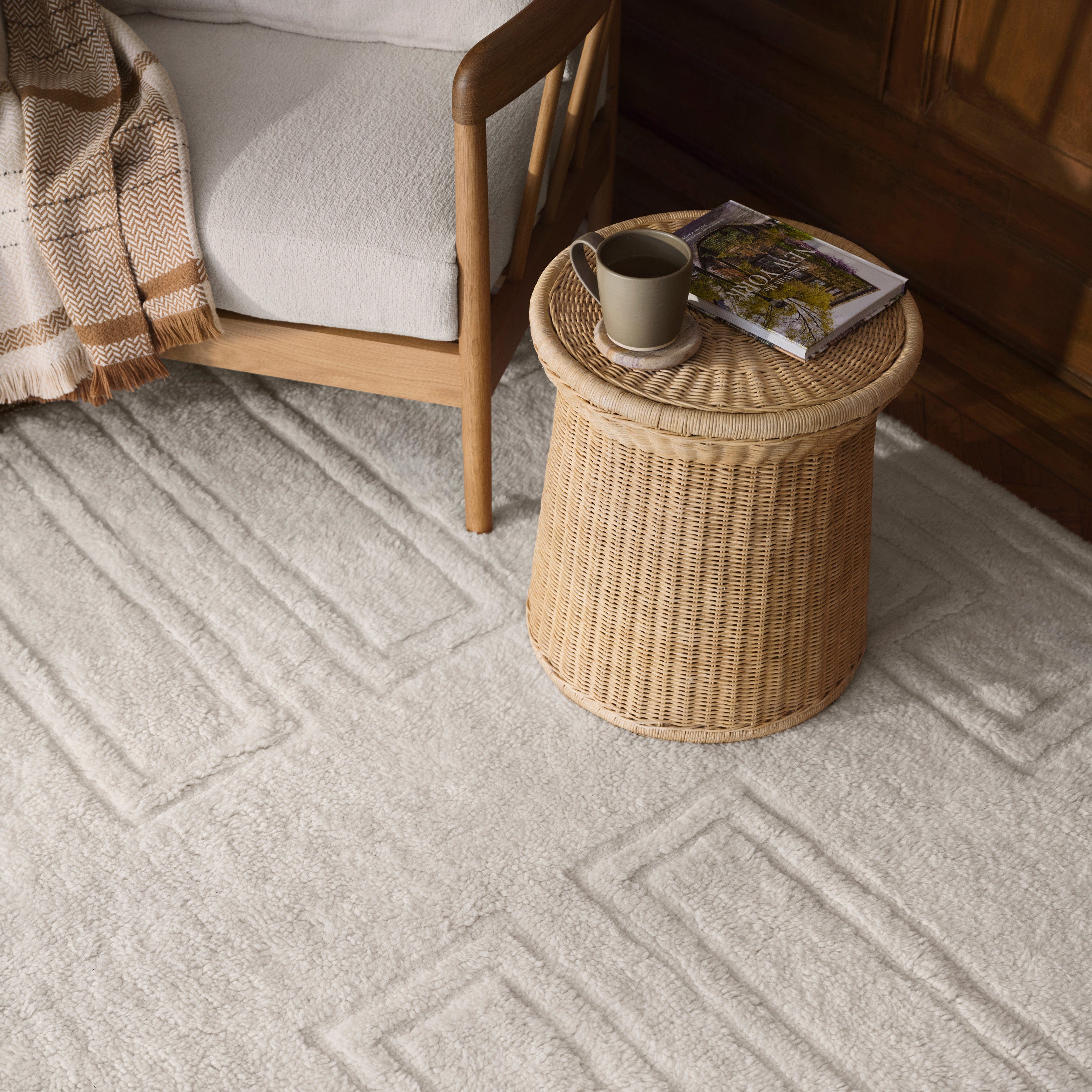 Padma Washable Rug - Soft, Durable & Machine Washable Area Rug for Living Room, Bedroom & Nursery - Perfect for High Traffic Areas & Pet-Friendly Homes