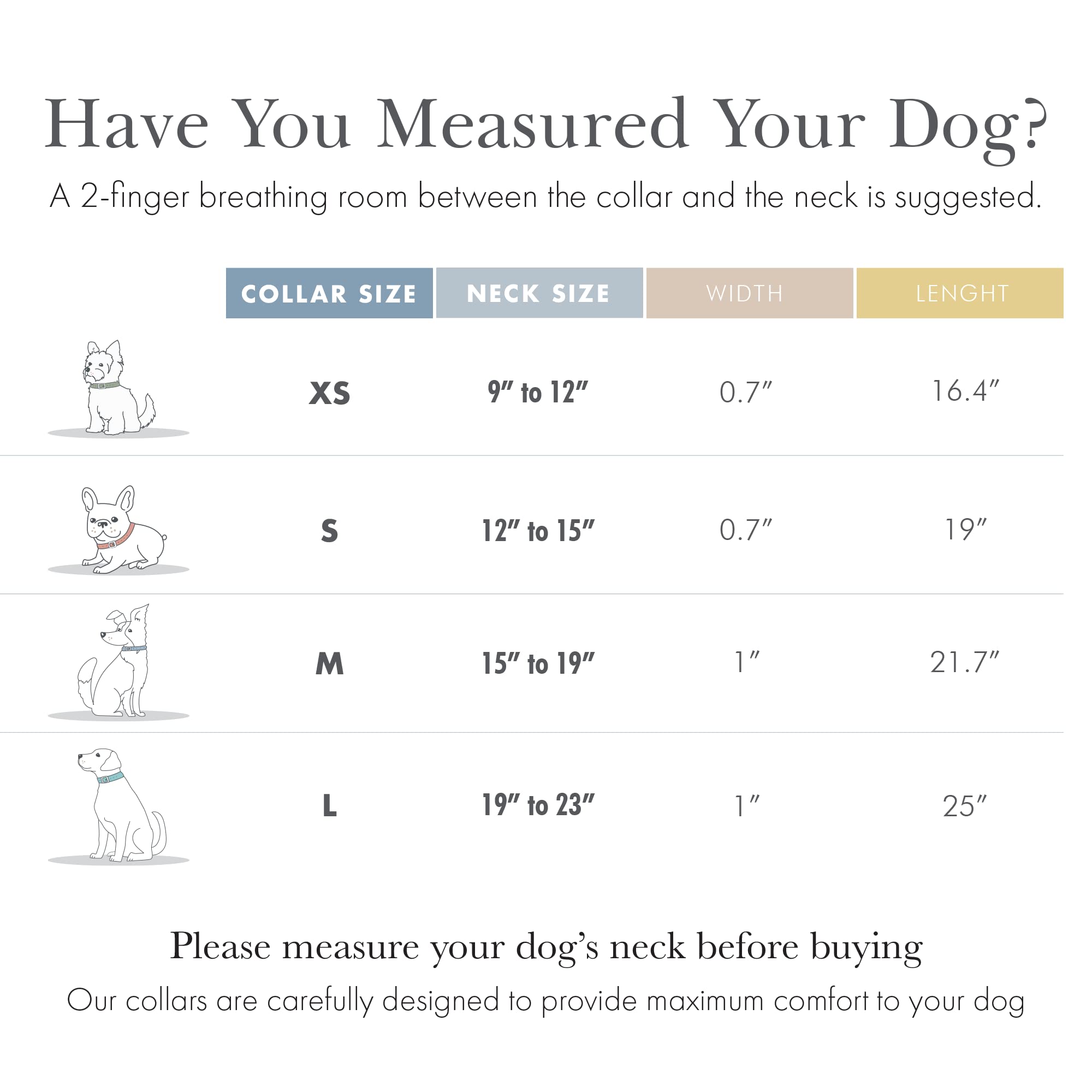 Vegan Leather Adjustable Dog Collar with Tracker Holder - XS Blue | Cupertino Pet Accessories for Small Dogs | Perfect for Daily Walks & Outdoor Adventures