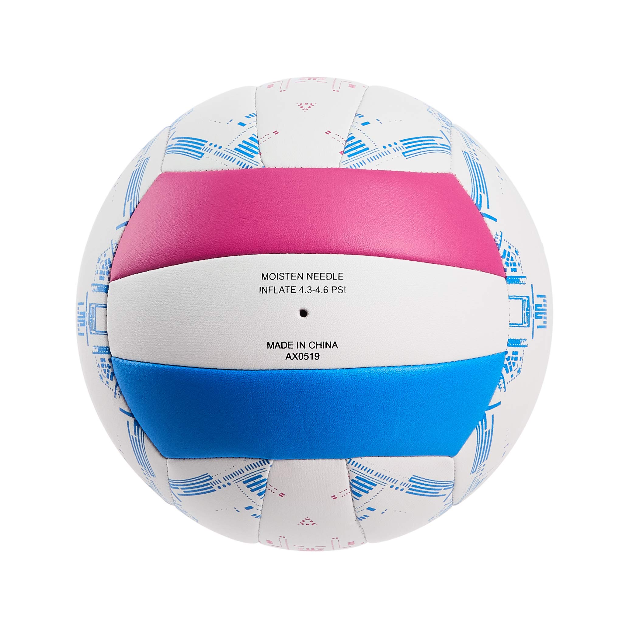 Amazon Basics Official Size 5 Volleyball for Outdoor & Indoor Games - Perfect for Beach, Backyard, and Gym Play