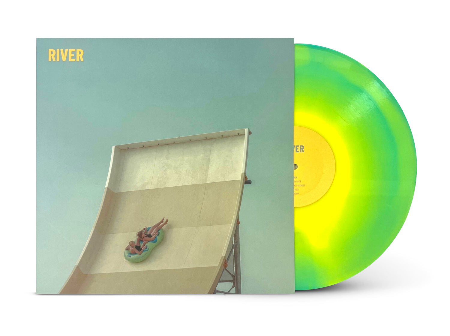 RIVER Self-Titled Vinyl LP - Limited Edition Alternative Rock Album for Collectors & Music Lovers - Perfect for Home Listening & Gift Giving