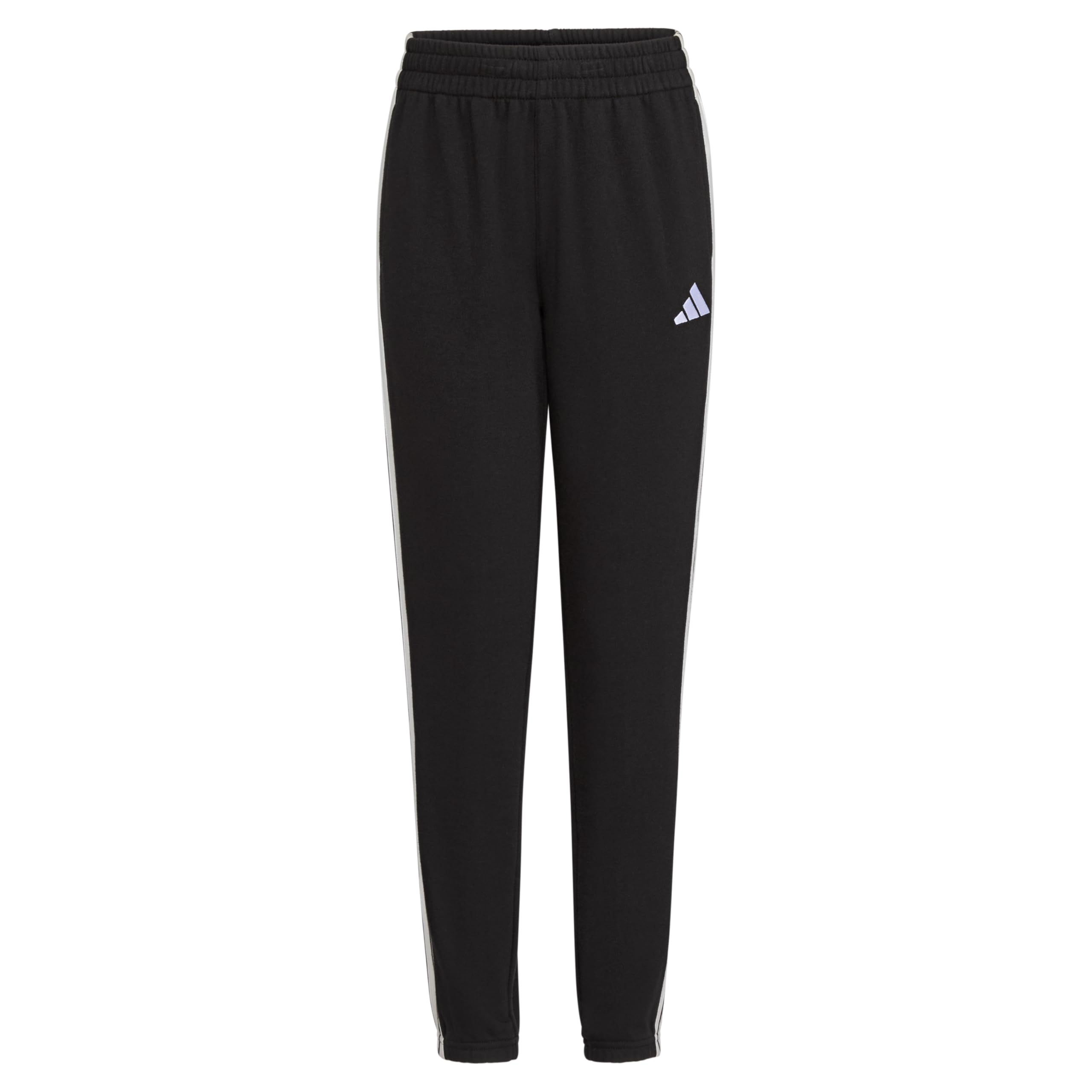 adidas Boys' Essentials 3-Stripe Elastic Cuff Jogger Pants - Comfortable Athletic Sweatpants for Kids, Running, School & Play