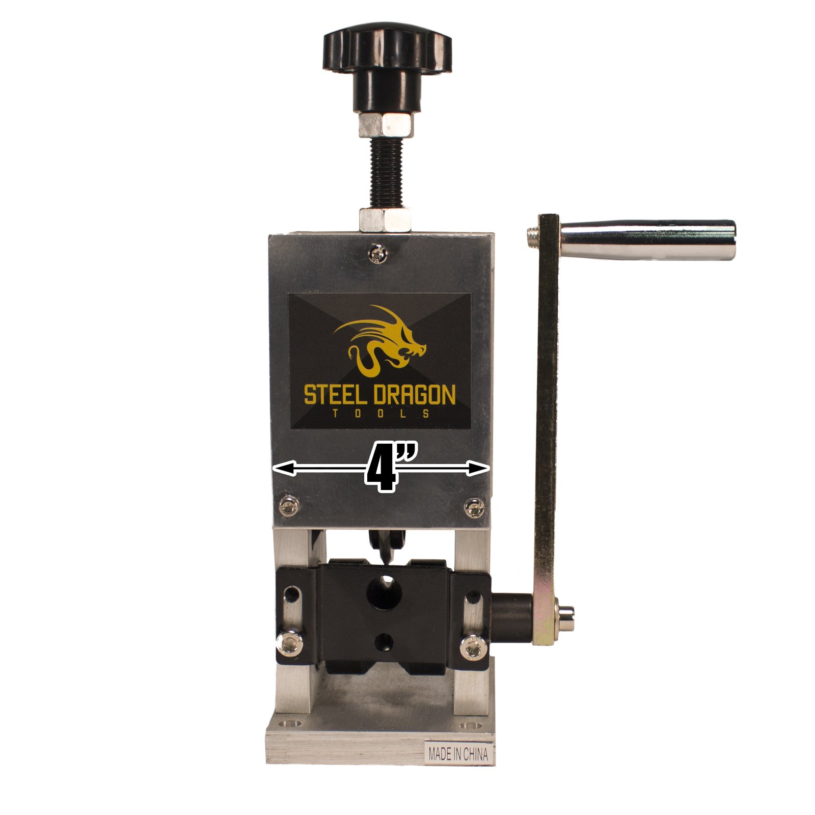 Steel Dragon Tools WRA15 Manual & Drill-Powered Wire Stripping Machine - Copper Wire Stripper for Scrap Recycling | Perfect for DIY, Electrical Work & Metal Recycling Projects