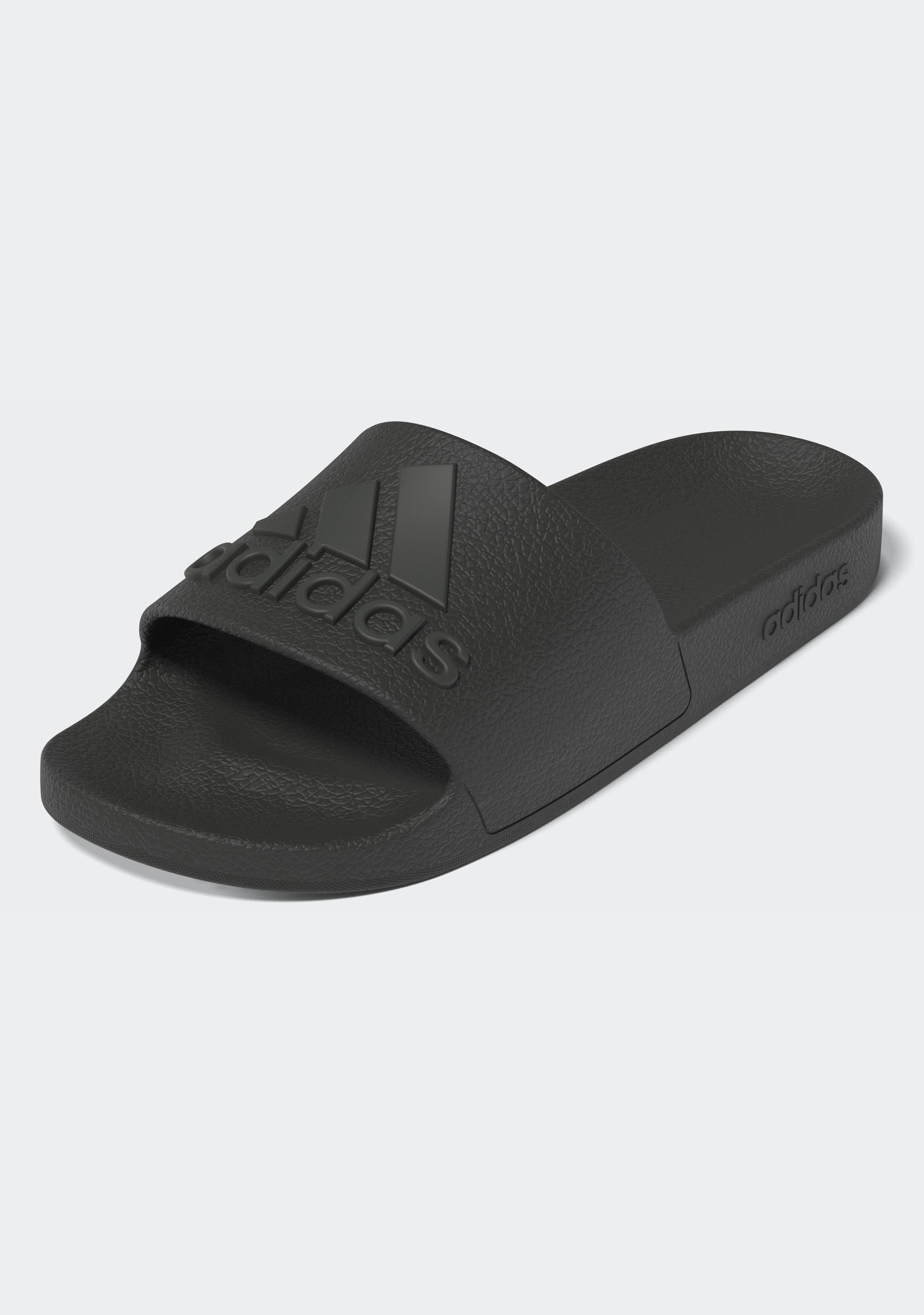 Adidas Men's Adilette Aqua Slides - Comfortable Waterproof Pool Sandals for Beach, Shower & Gym | Lightweight Quick-Dry Slides for Men