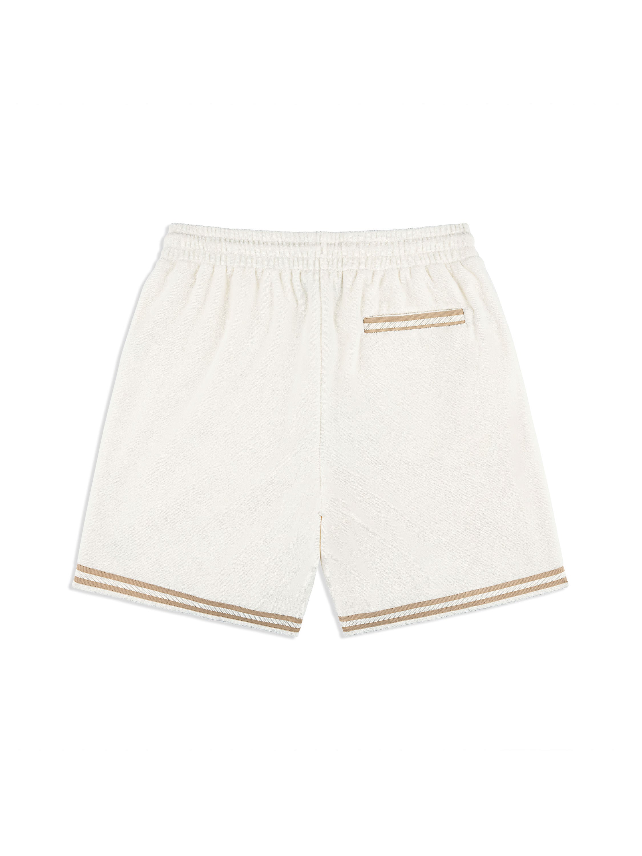 Vitus Cabana Short - Lightweight Summer Shorts for Men & Women, Comfortable Casual Wear with Gardenia Print - Perfect for Beach, Pool, and Vacation Outfits