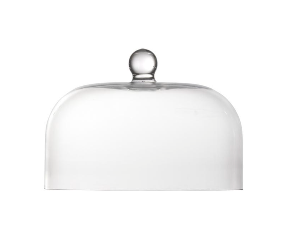 Fortessa Jupiter Large Glass Dome - Elegant Display Cover for Cakes, Desserts, and Centerpieces - Perfect for Weddings, Parties, and Home Decor