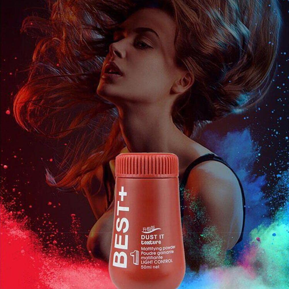 Bagima Hair Volumizing Powder - 2PCS Mattifying Powder for Soft, Fluffy Hair | Unisex Styling Powder (7x7x4 inches) | Perfect for Daily Use, Travel & Salon Styling