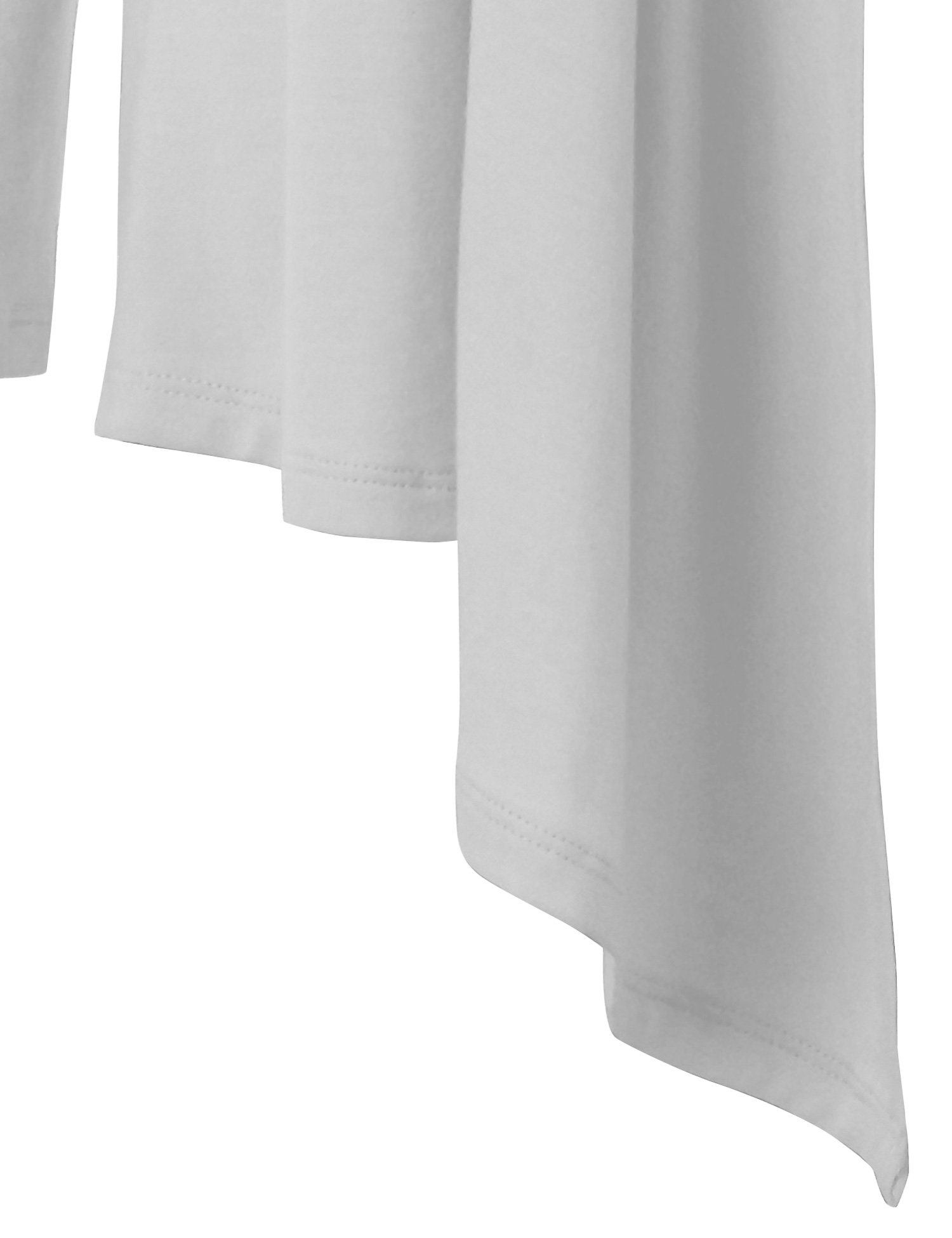 CTC Women's Draped Open-Front Cardigan - Soft Long Sleeve Lightweight Sweater - Made in USA - Perfect for Office, Casual Outfits & Layering in Fall/Winter