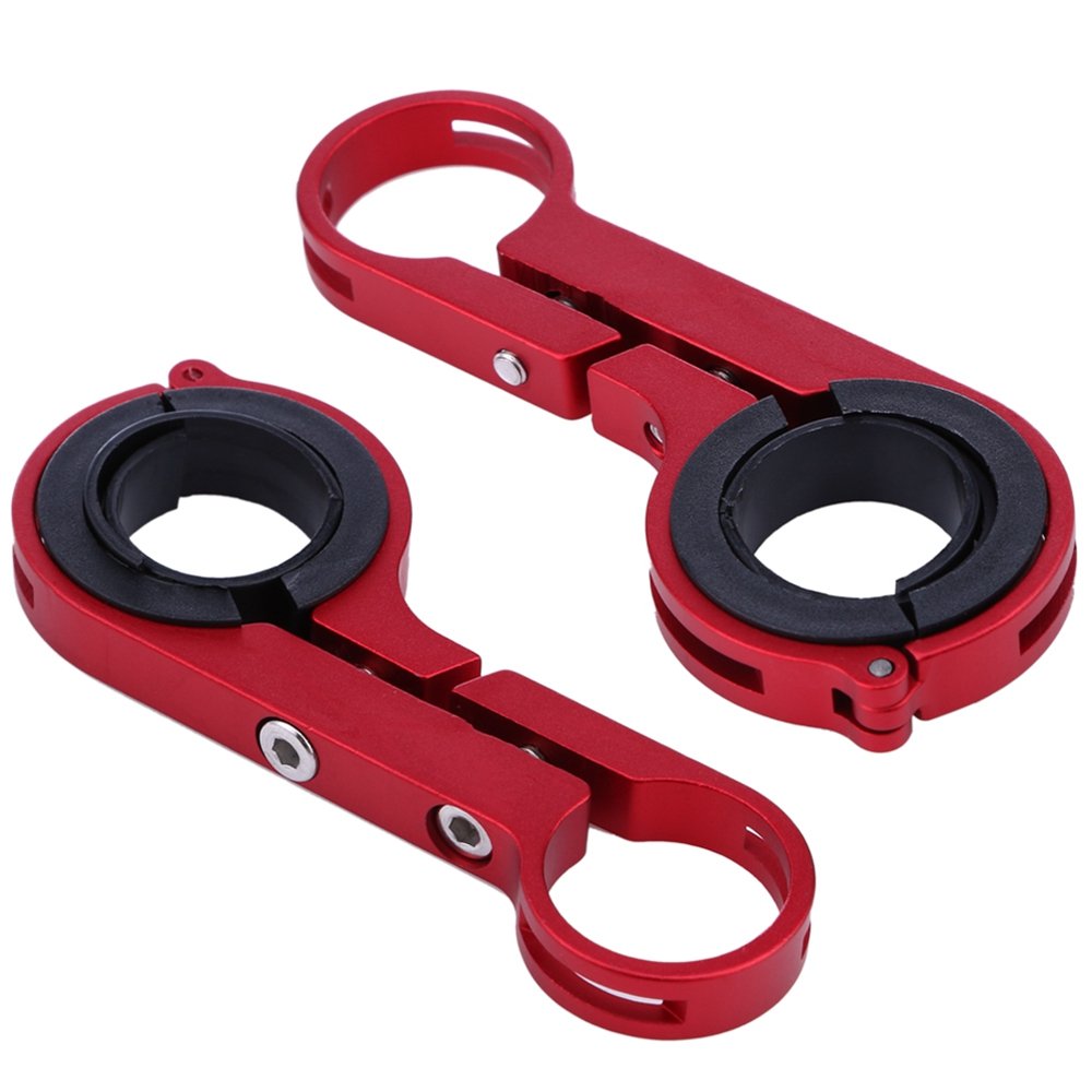 Carbon Fiber Bike Handlebar Extender - Aluminum Alloy Clamp for Bicycle Speedometer & Headlight Mount | Perfect for Cycling, Commuting & Night Riding Accessories