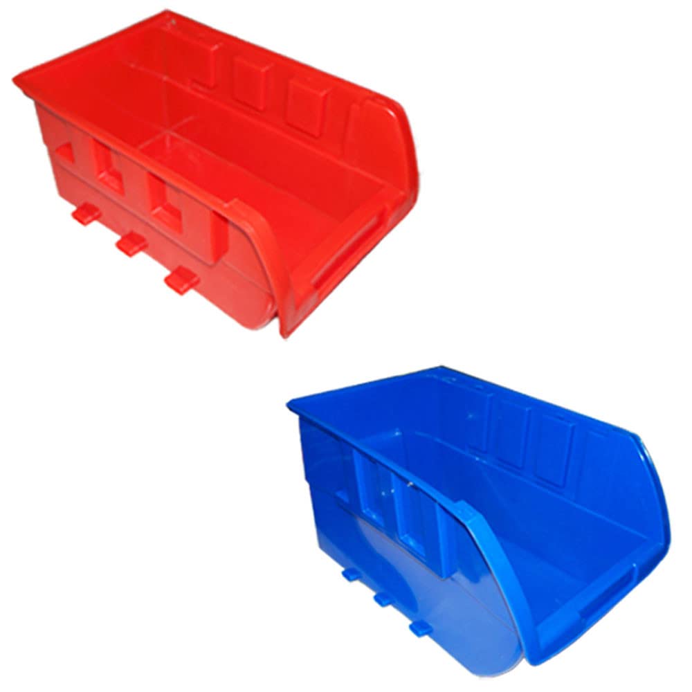 26 Removable Bins Rack - Parts & Accessories Storage Organizer for Workbench - Perfect for Garage, Workshop, and DIY Tool Organization