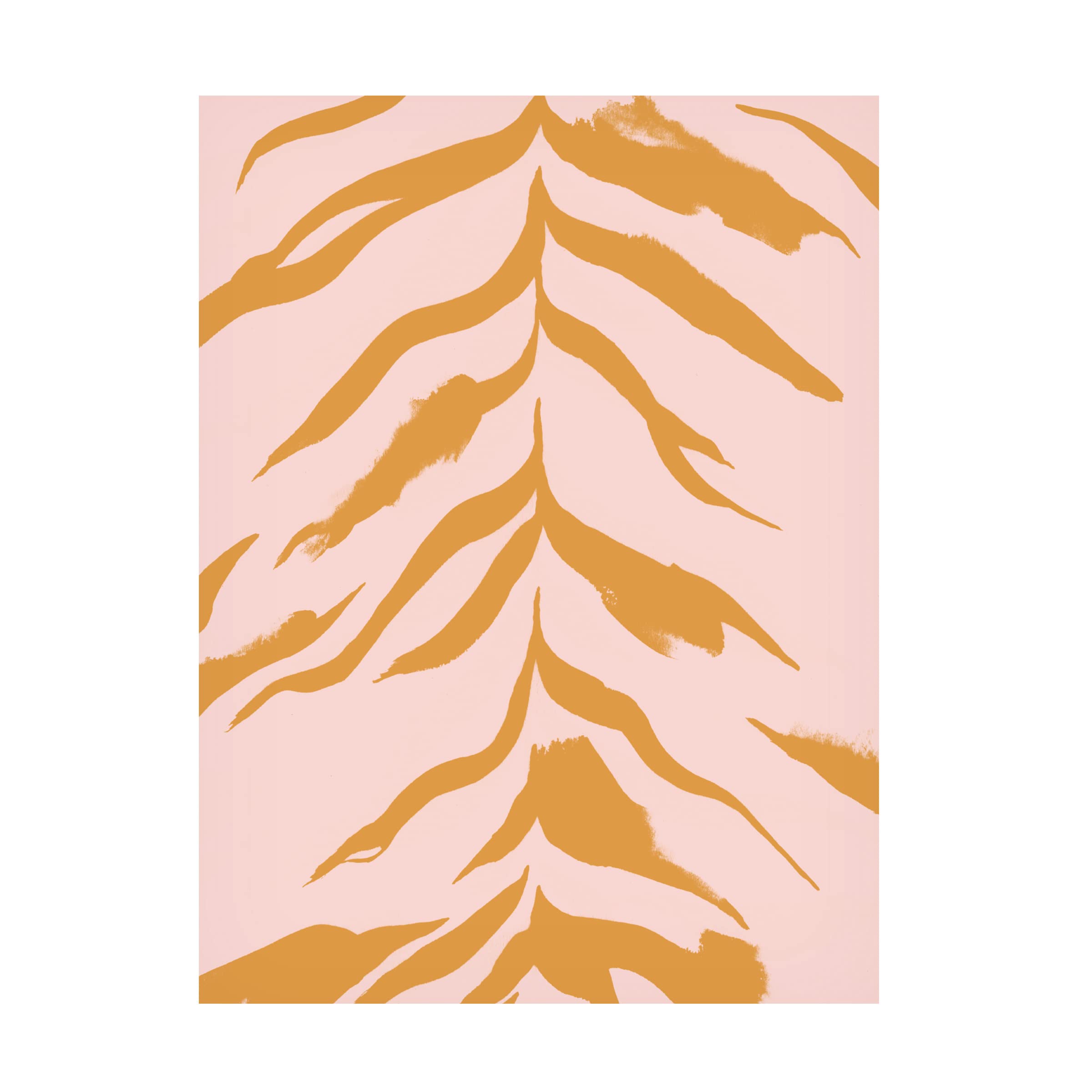 Jacob Green 'Pastel Predator I' Canvas Wall Art Print - Modern Abstract Wildlife Painting for Living Room, Bedroom & Office Decor