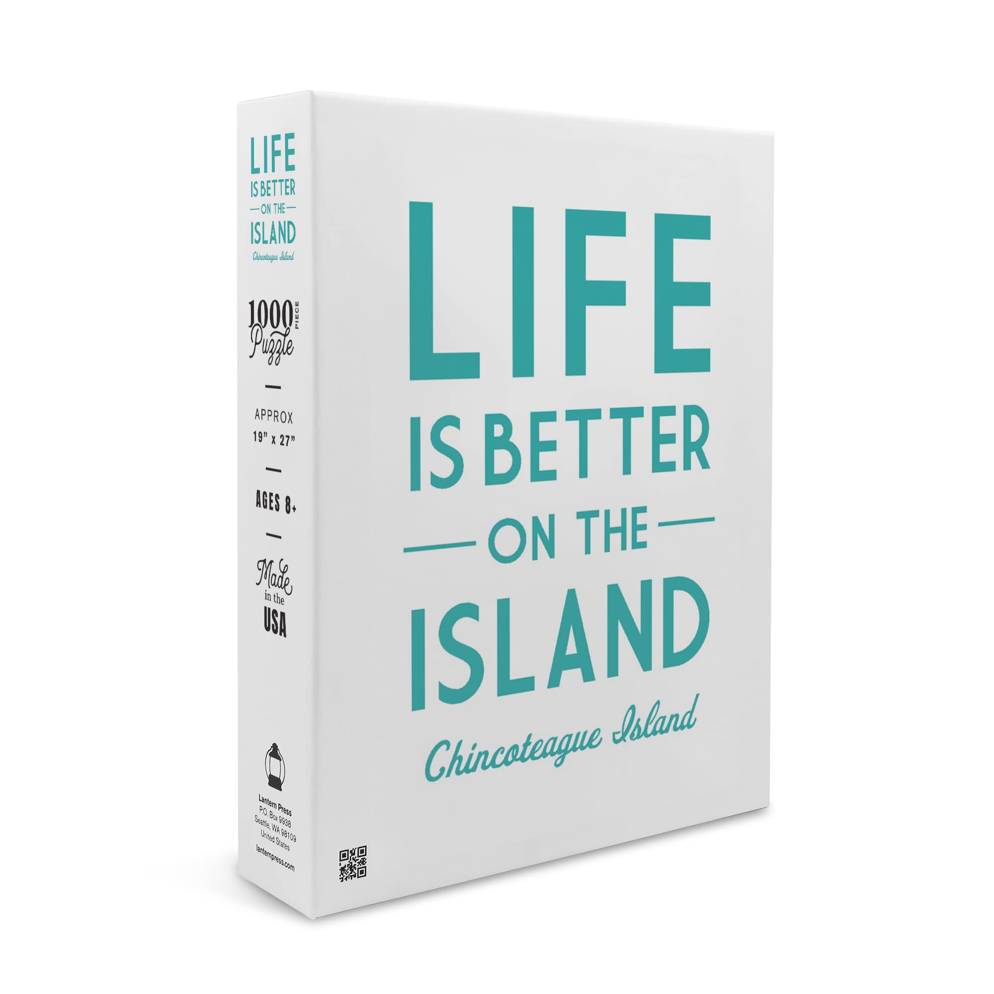 Chincoteague Island Virginia 1000 Piece Jigsaw Puzzle for Adults & Families – 19x27 Inch Challenging Puzzle Made in USA – Perfect for Relaxation, Family Game Night & Home Decor