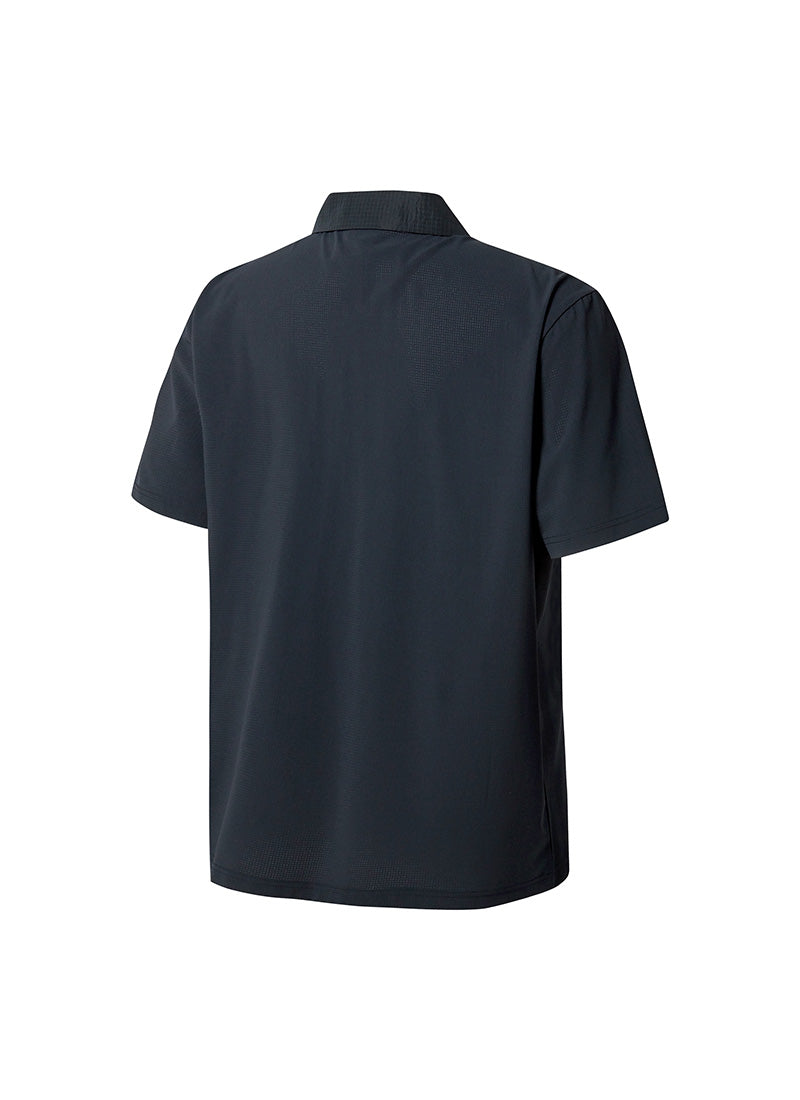 Magic Hole Polo Short Sleeve Shirt for Men - Breathable Summer Golf & Casual Wear - Perfect for Outdoor Activities, Sports & Office