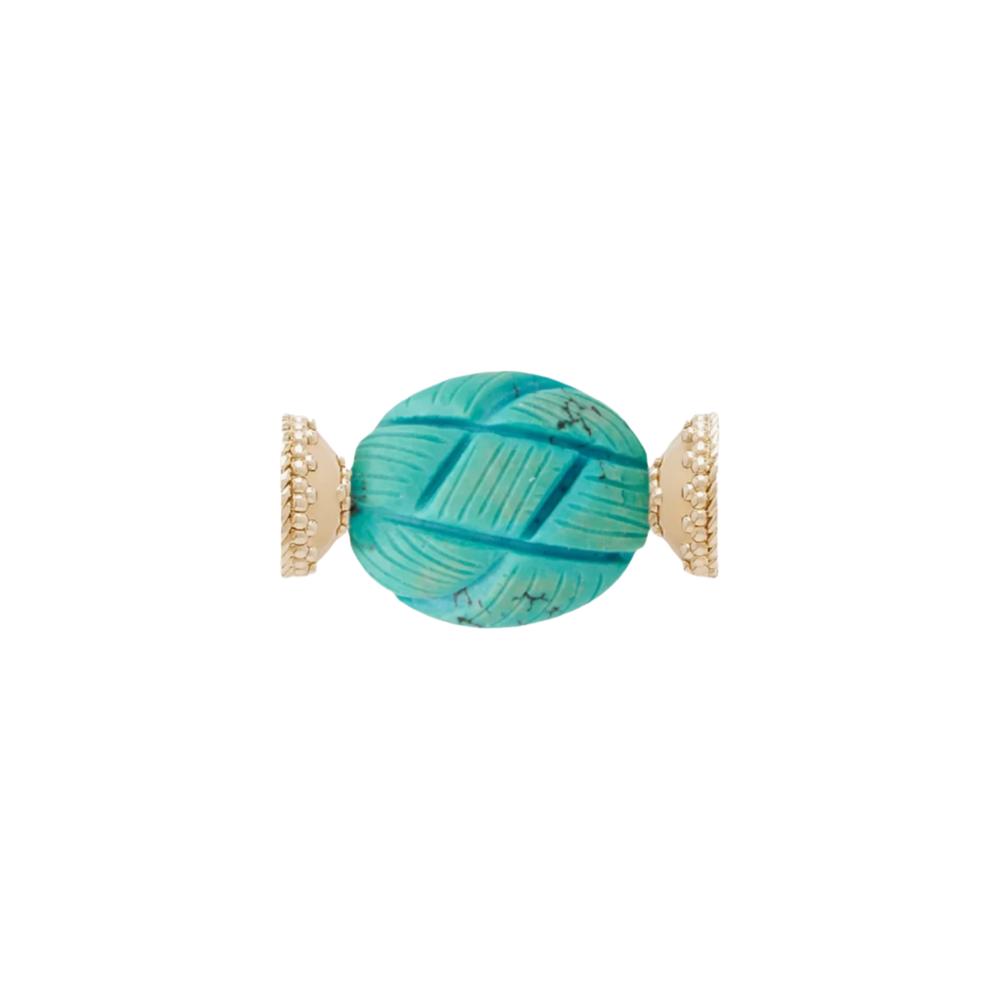Handcrafted Clara Williams Carved Turquoise Basket Weave Centerpiece - Elegant Home Decor for Dining Table, Wedding, and Special Occasions